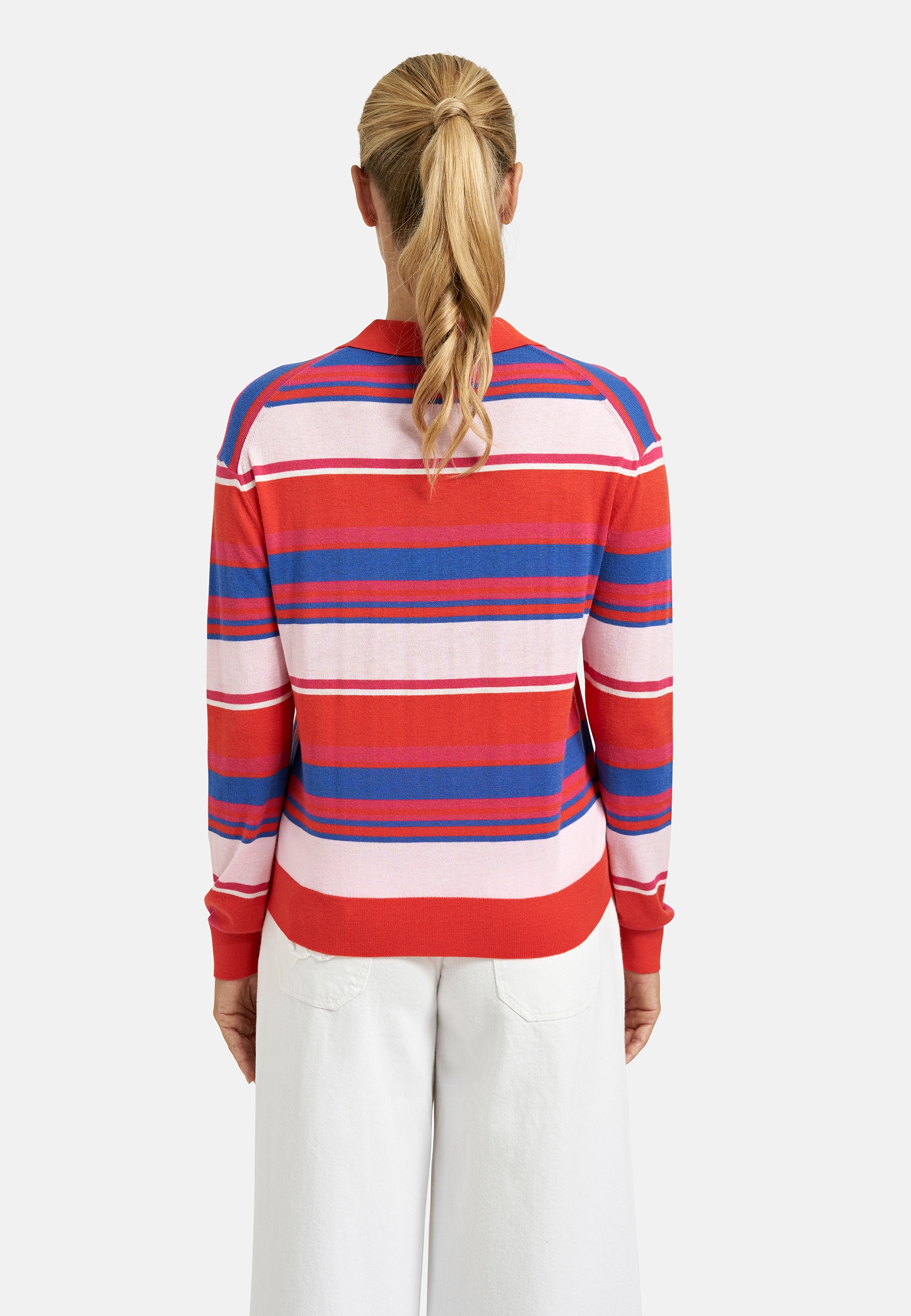 Smith & Soul Polokragenpullover mit Stickerei
