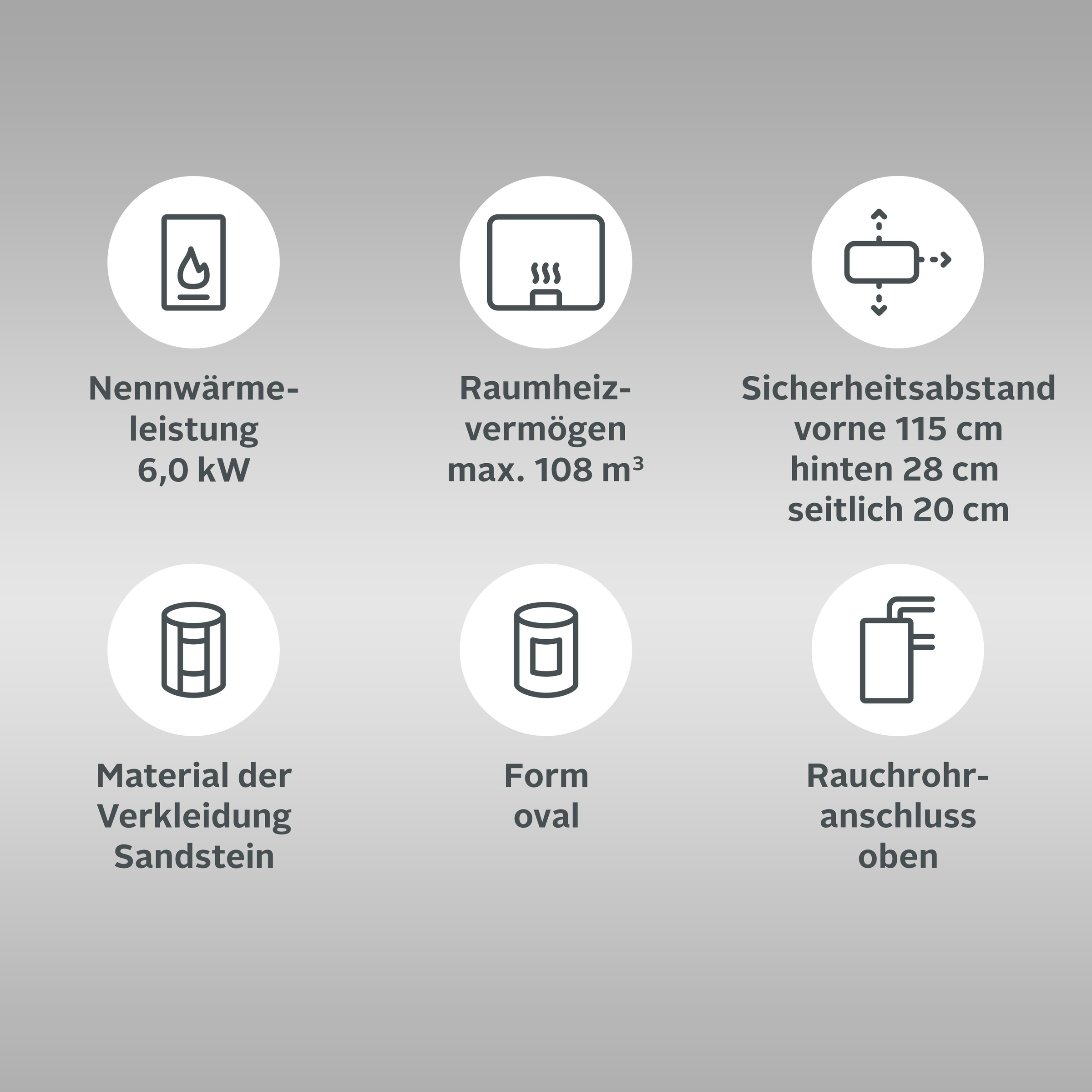 Thumbnail - Fireplace Kaminofen "Heathus Parma Sandstein Exklusiv" Aufstellort in deinem Zuhause