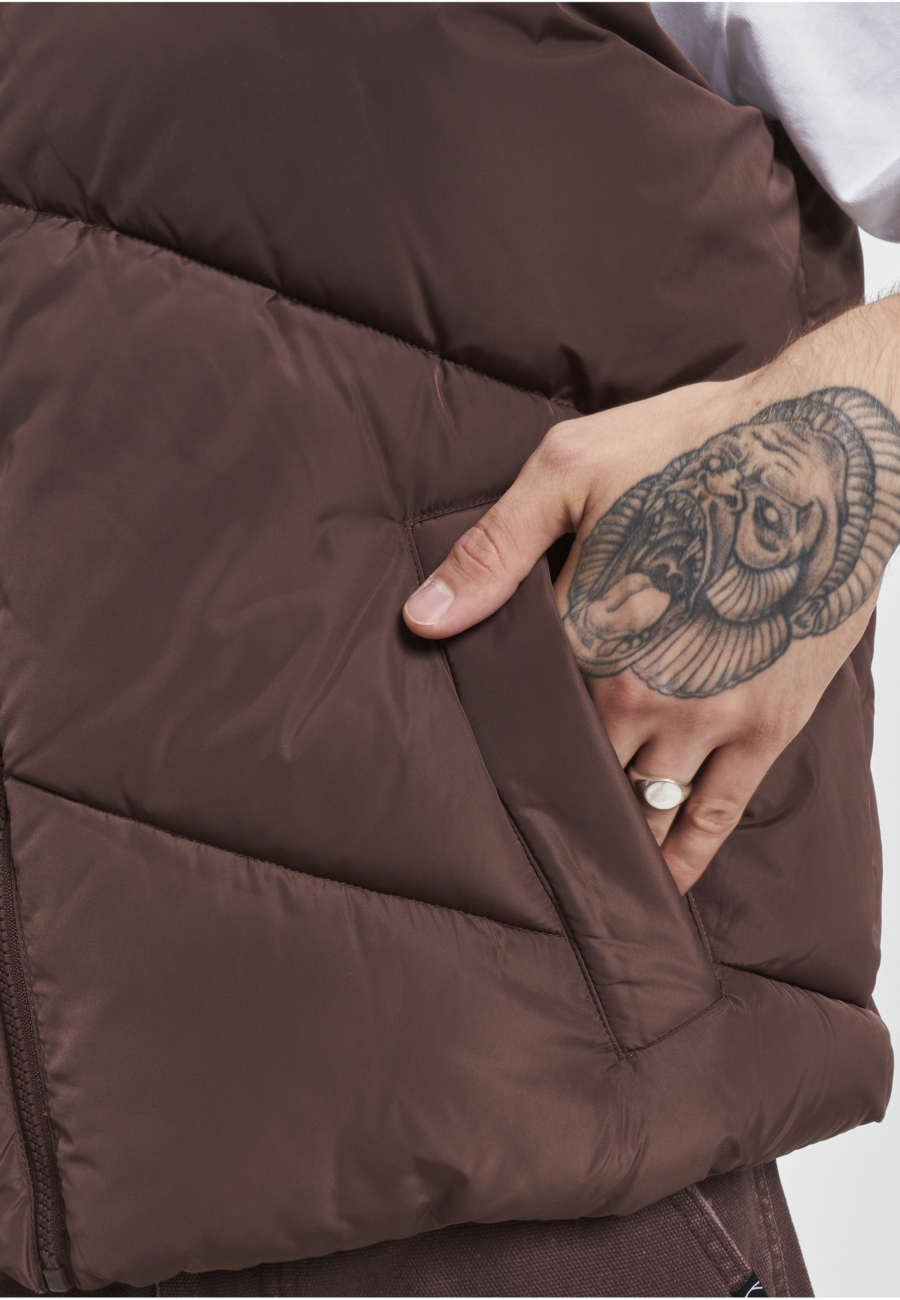 Karl Kani Steppweste »Karl Kani Unisex KM234-027-1 KK Chest Signature Puffer Vest«