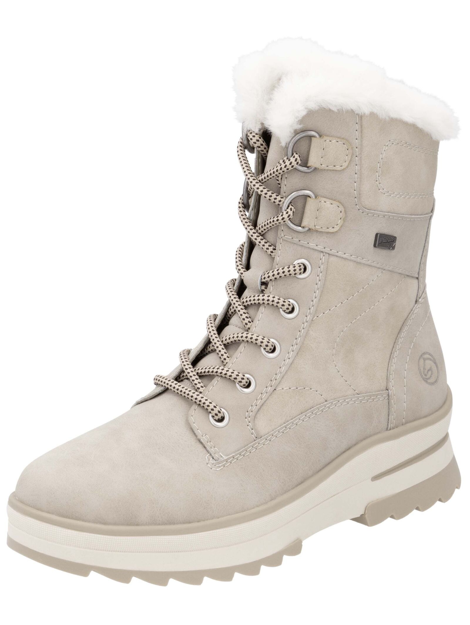 Remonte Schnürstiefelette "Remonte Stiefelette Veloursleder" günstig online kaufen