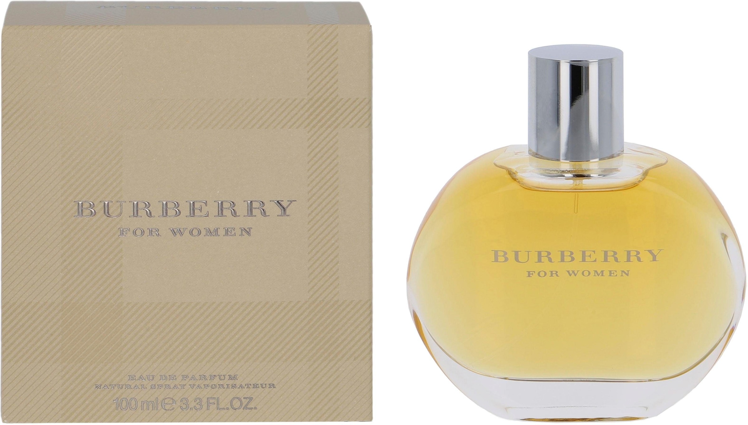 BURBERRY Eau de Parfum »Classic Women«, Fruchtiger Damenduft mit Johannisbeere, Jasmin und Vanille.