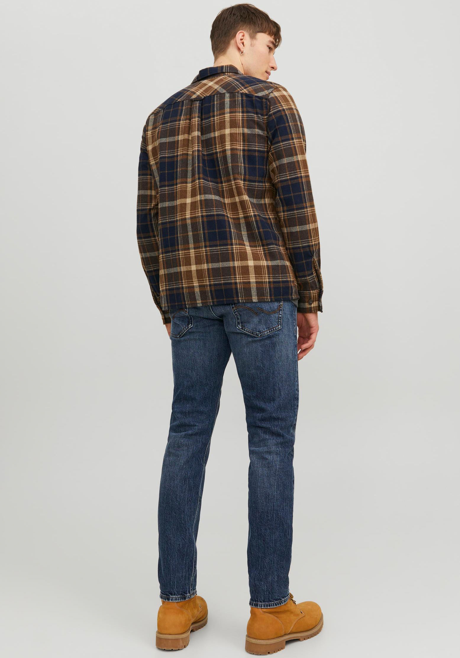 Jack & Jones Langarmhemd "JJEEDDIE OVERSHIRT LS NOOS" günstig online kaufen