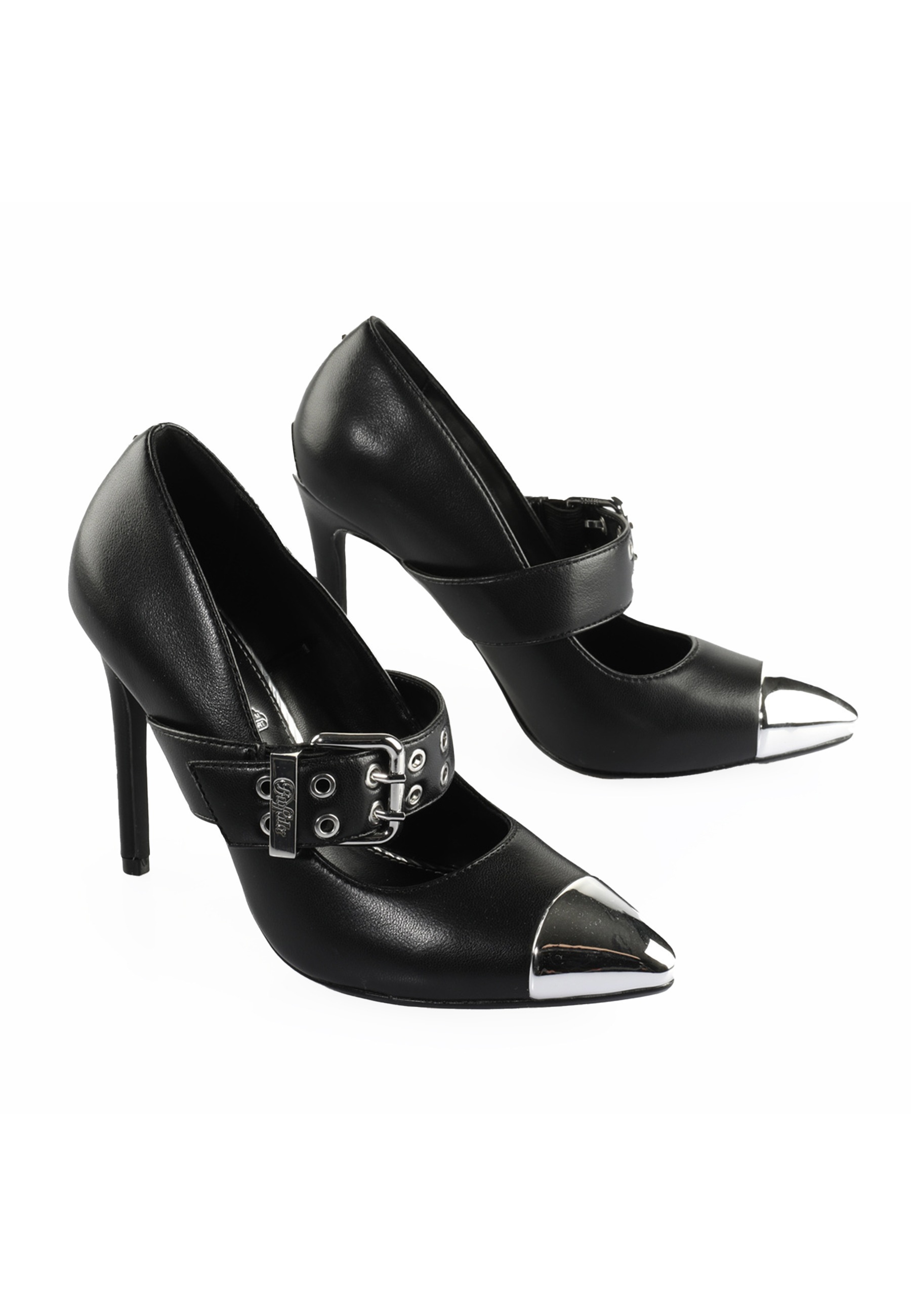 Buffalo High-Heel-Pumps "Buffalo Juliet Pump Belt Vegan Nappa"