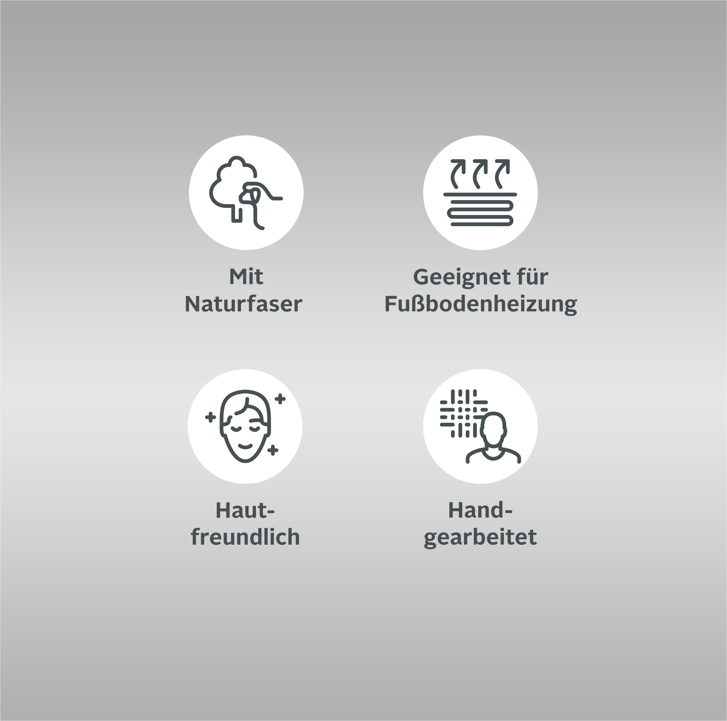 Thumbnail - my home Bettumrandung "Wolly, Handweb Teppiche" Höhe 14 mm 3 Stk. tlg. Bettvorleger, Wolle, handgewebt, Läufer-Set Wohnz...