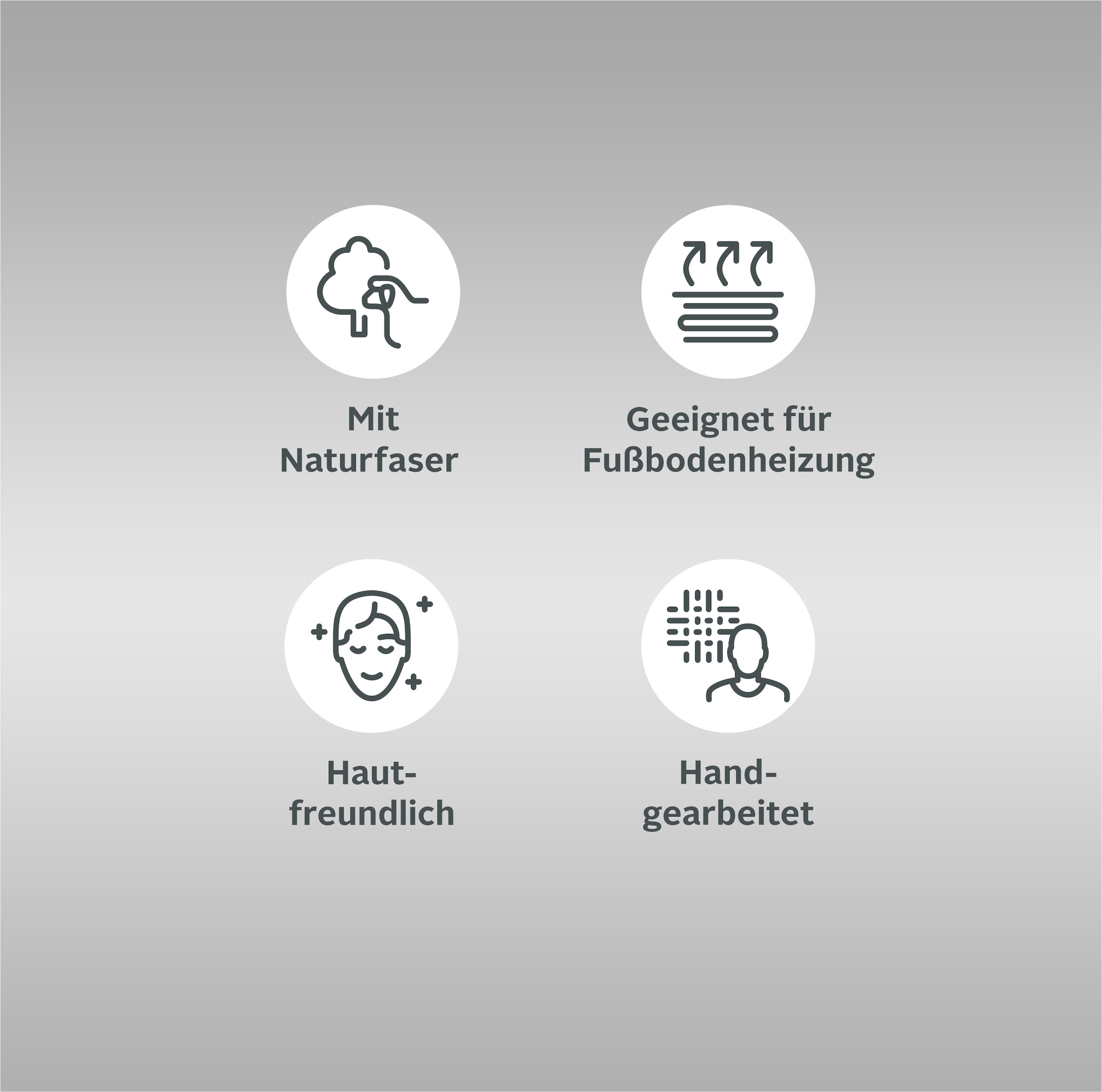 Thumbnail - my home Wollteppich "Leevy, Wolle und Jute, handgewebt, Handweb Teppiche" rechteckig 25 mm Höhe schöne Streifenoptik, Wo...