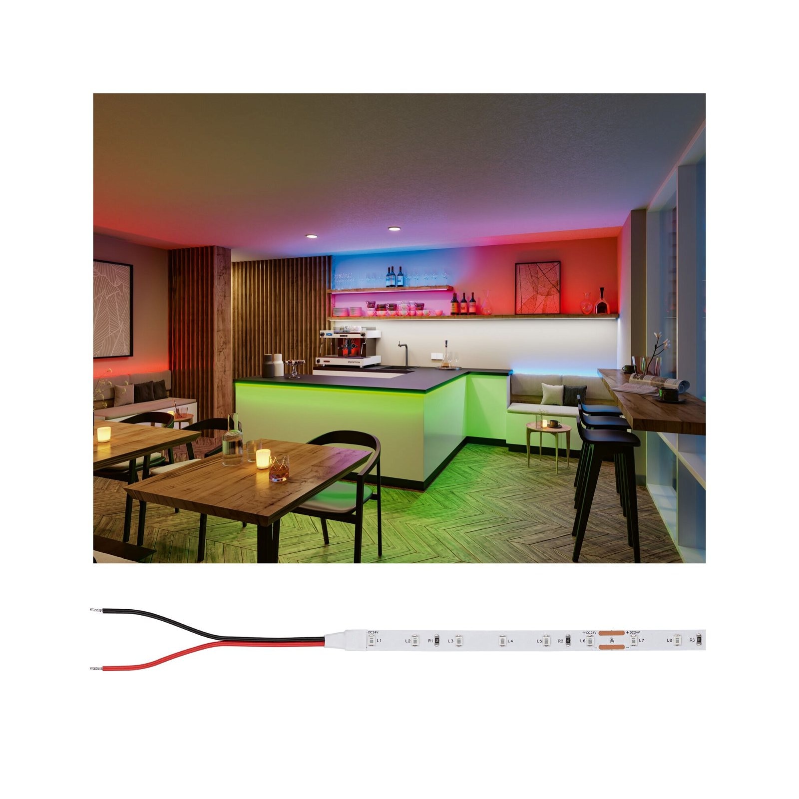 Paulmann LED-Streifen »Pro Strip Silver P25 5m ...