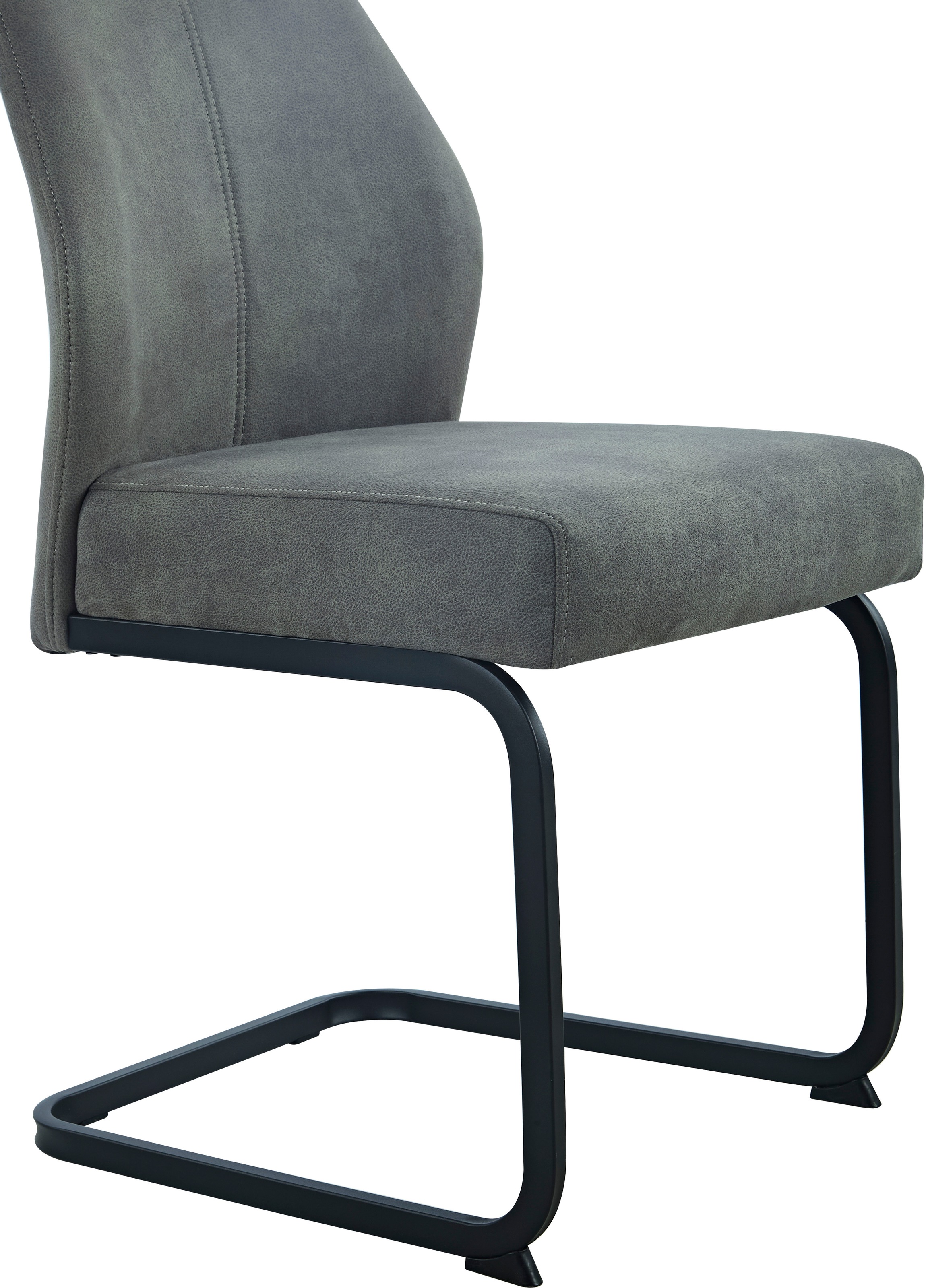 HELA Essgruppe »ISAR« Set, 5 tlg. 5tlg., Marmoroptik (glänzend), Schwingstuhl, Federkorb