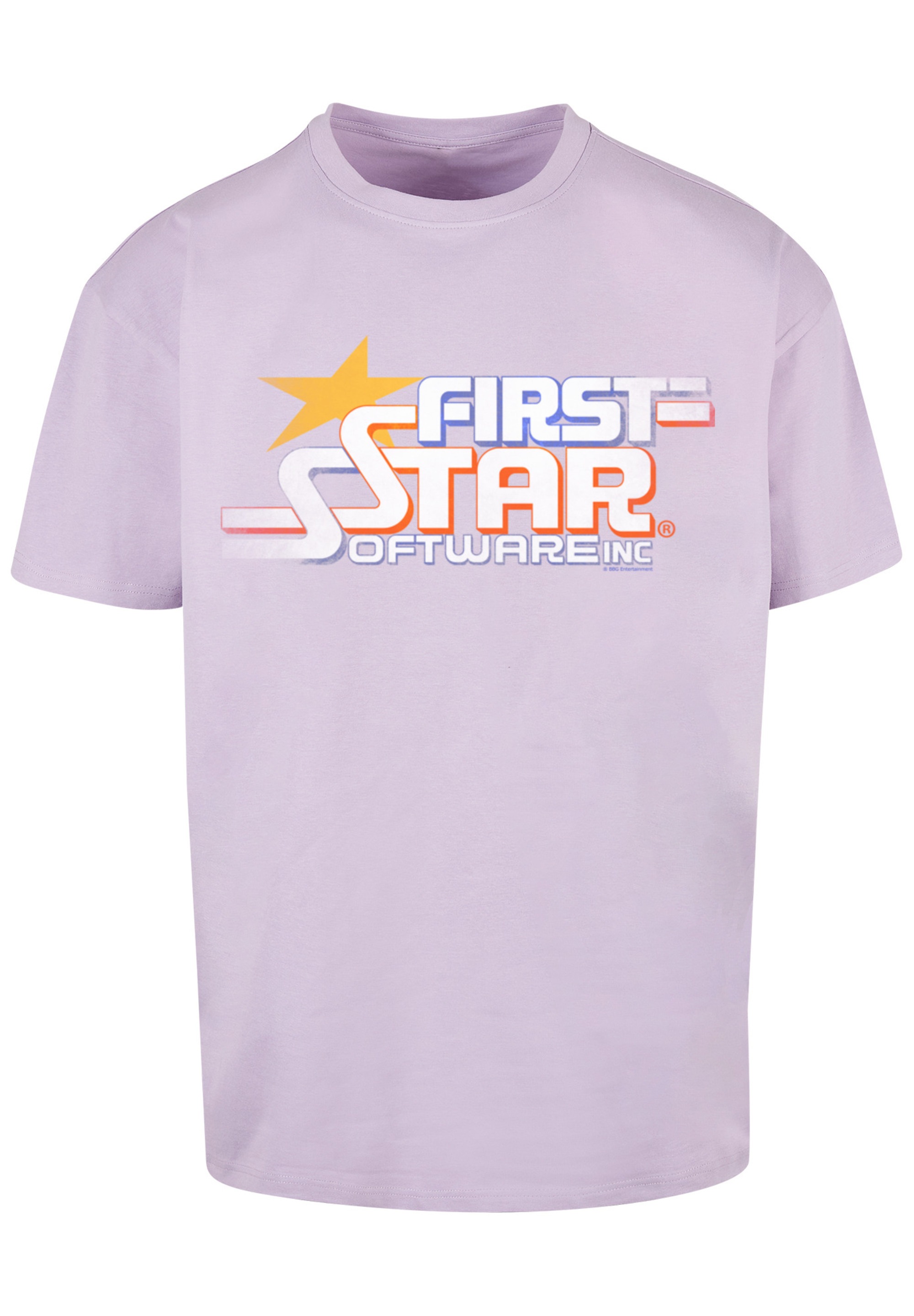 F4NT4STIC T-Shirt »FIRSTSTAR Inc Retro Gaming SEVENSQUARED«, Print