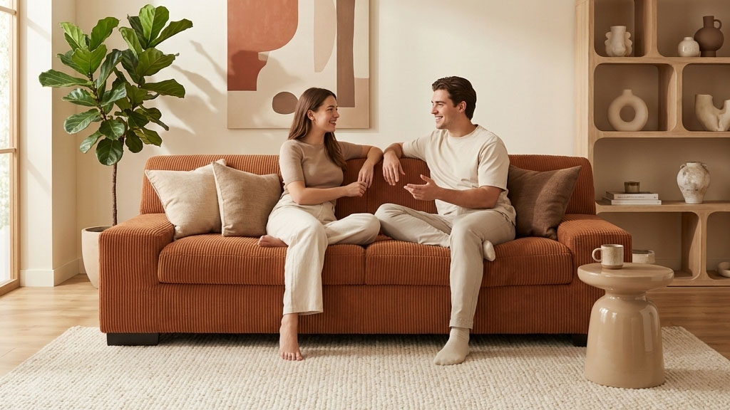 OTTO home 3-Sitzer "Faxxe 212 x 85 cm, auch mit Schlaffunktion" aus haustierfreundlichem Pet Friendly Cord