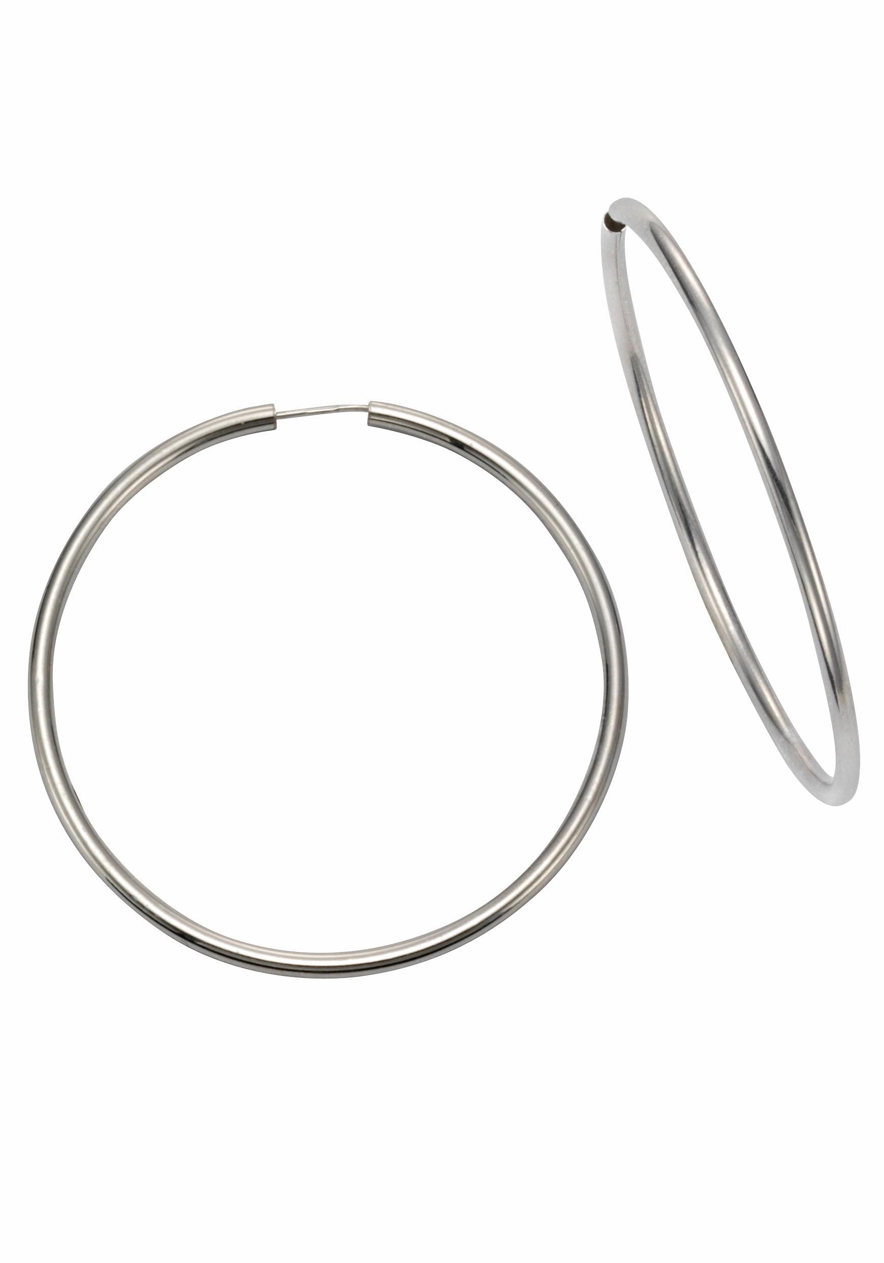 Firetti Paar Creolen »Schmuck Geschenk Silber 925 Basic 2 mm breit«