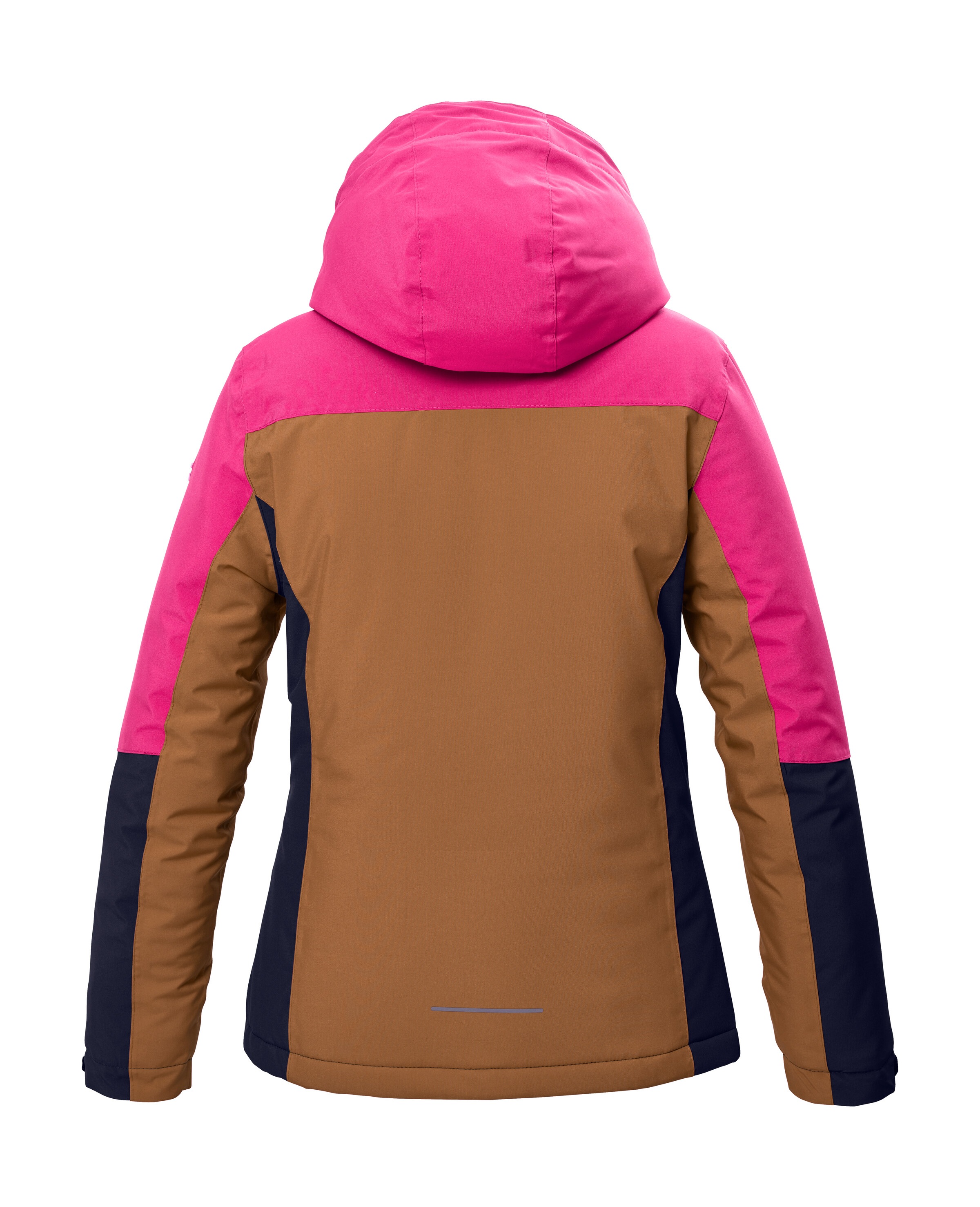 Killtec Funktionsjacke »KOW 354 GRLS JCKT«, Wasserdichte Mädchenjacke mit Kapuze, Schneefang und Colourblock-Design