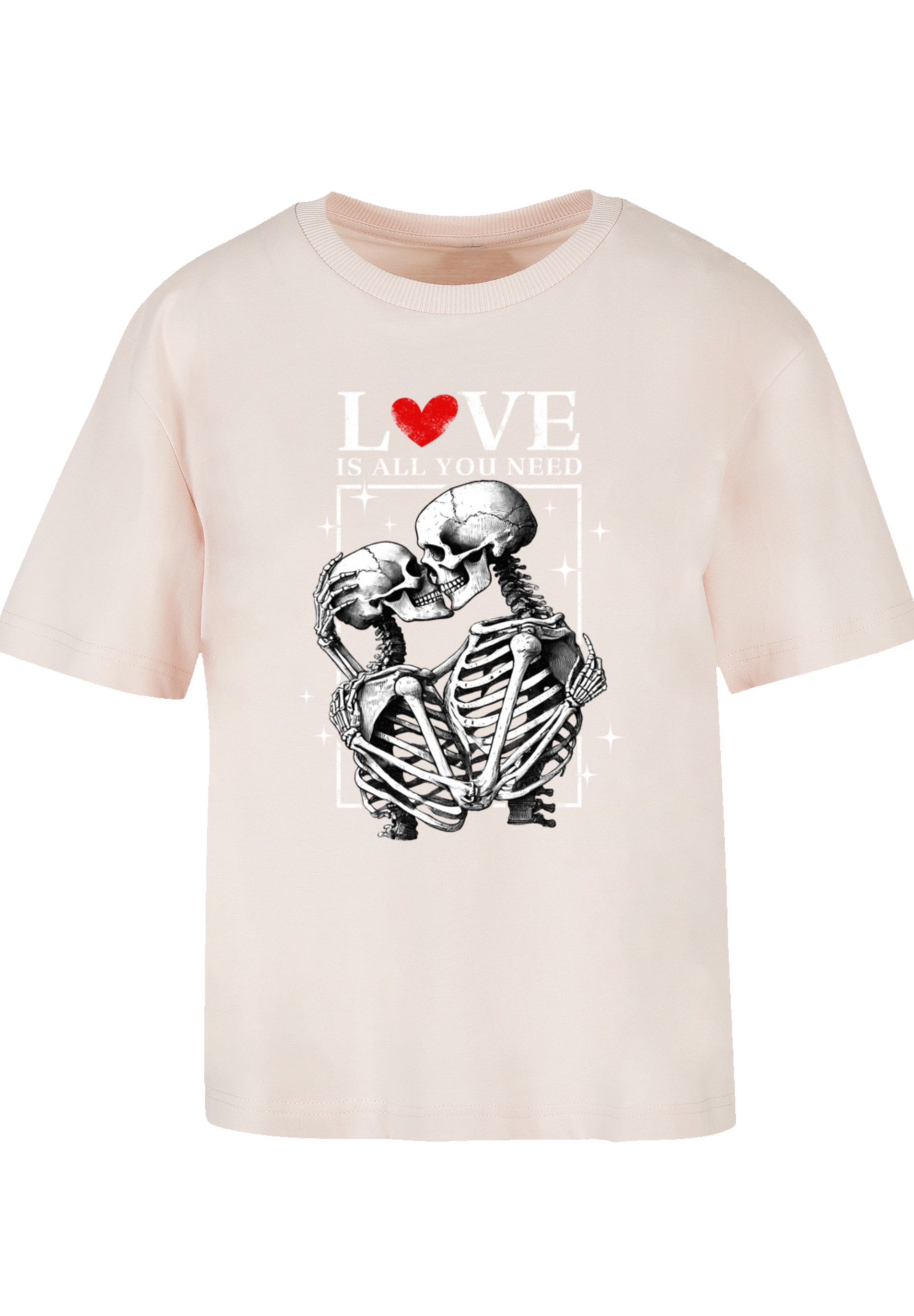 F4NT4STIC T-Shirt »Love is all you need«, Premium Qualität