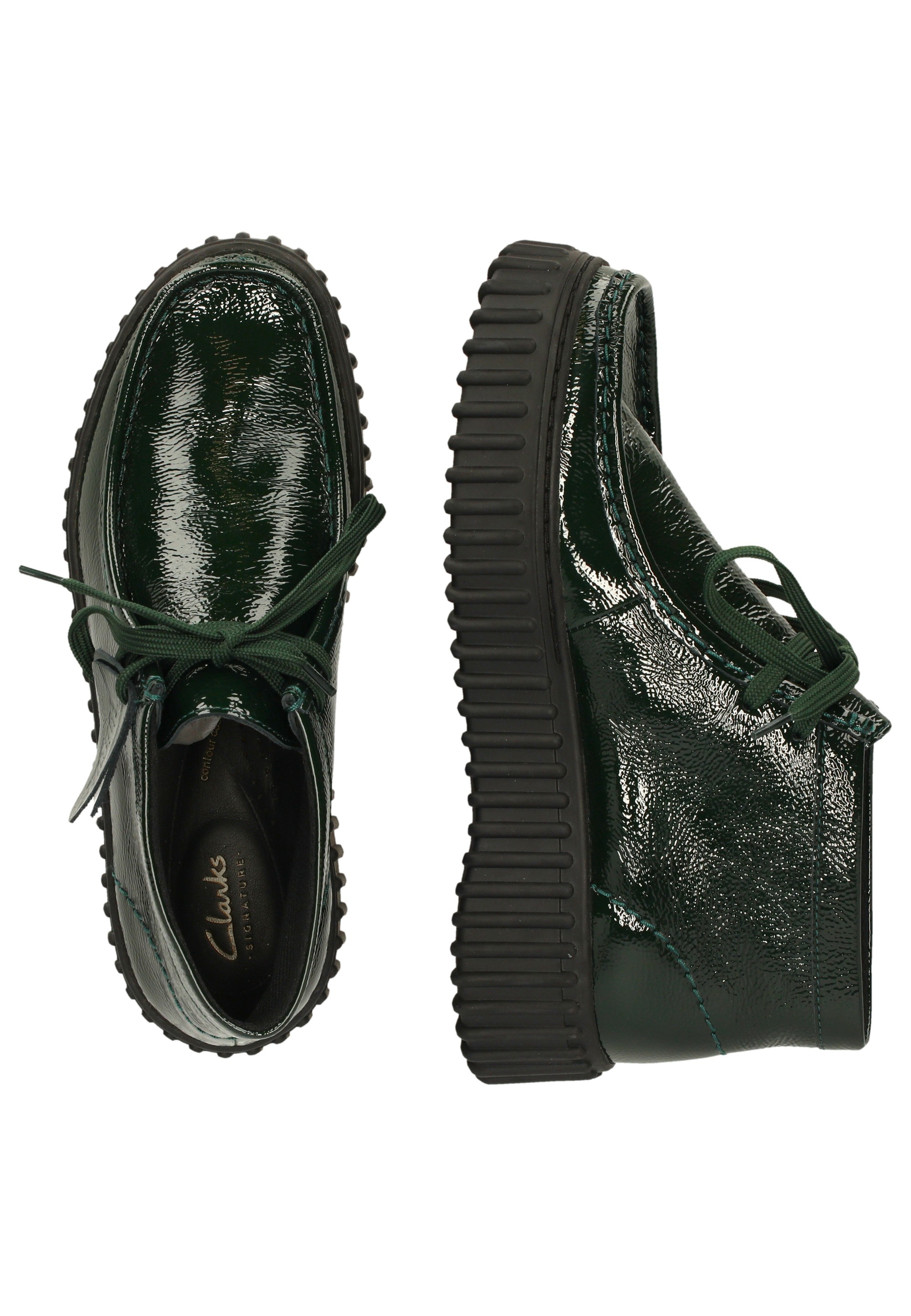 Clarks Stiefelette »Torhill Moss«  mit großer, gerippter Außensohle