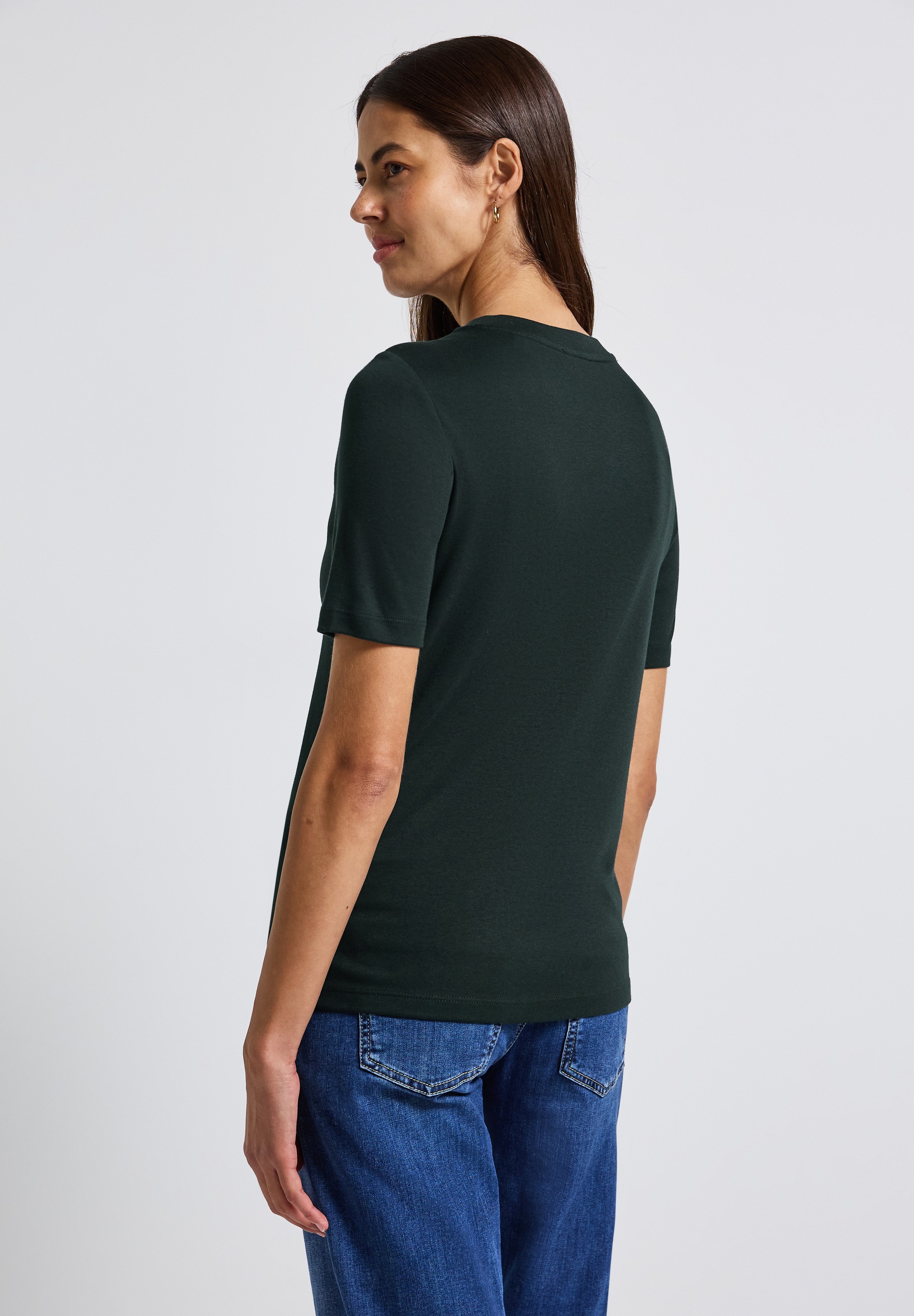 STREET ONE T-Shirt im soften Baumwoll-Mix günstig online kaufen