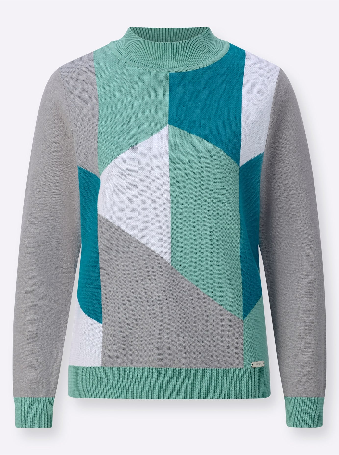 Casual Looks Stehkragenpullover »Pullover«