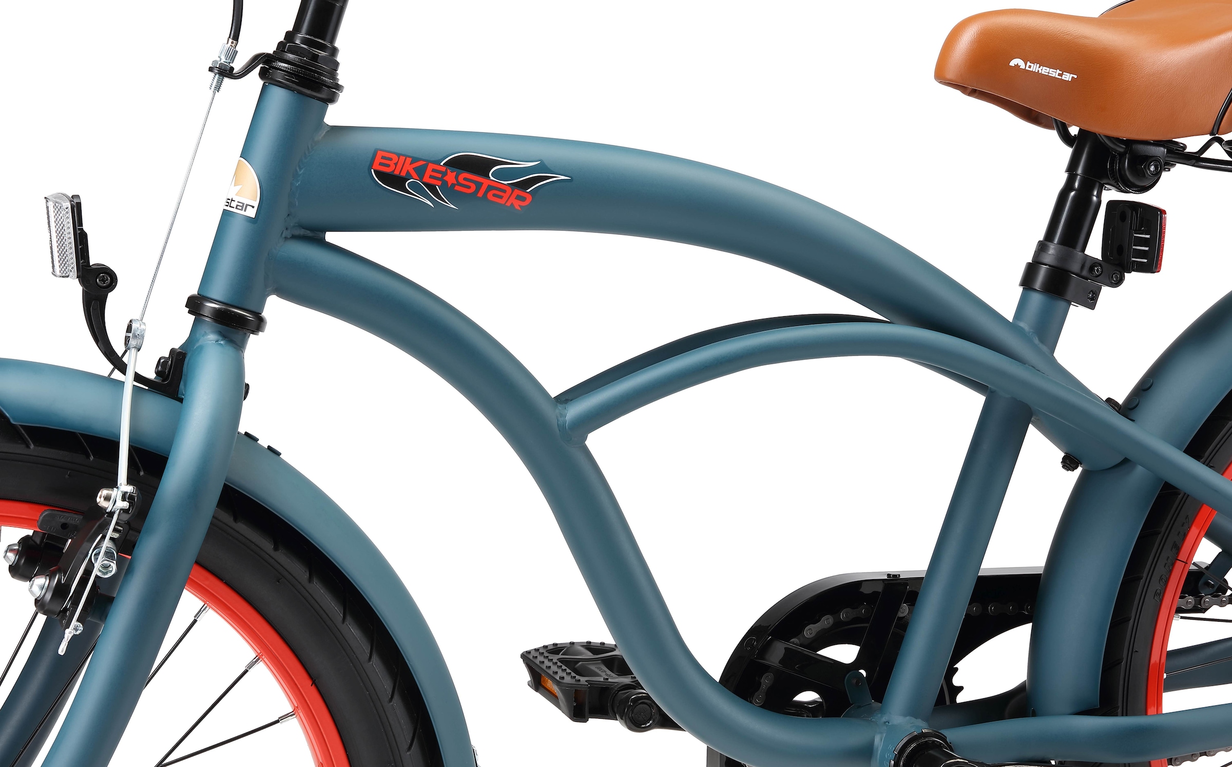 Bikestar Jugendfahrrad »Cruiser«, 1 Gang, für Herren