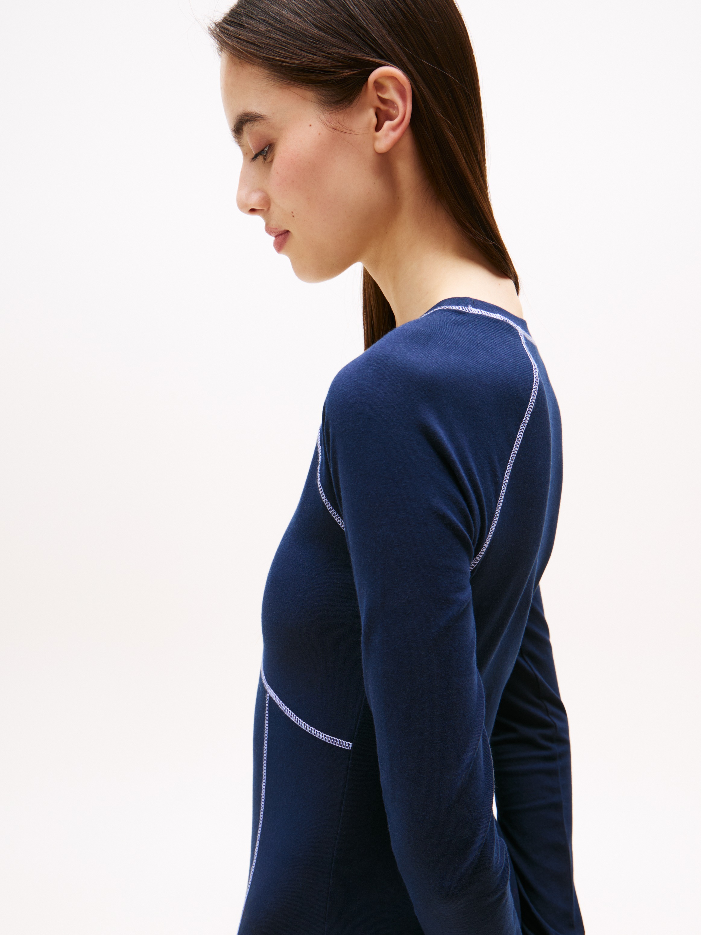 Tommy Jeans Jerseykleid "TJW BODYCON LINEAR MINI DRESS" günstig online kaufen