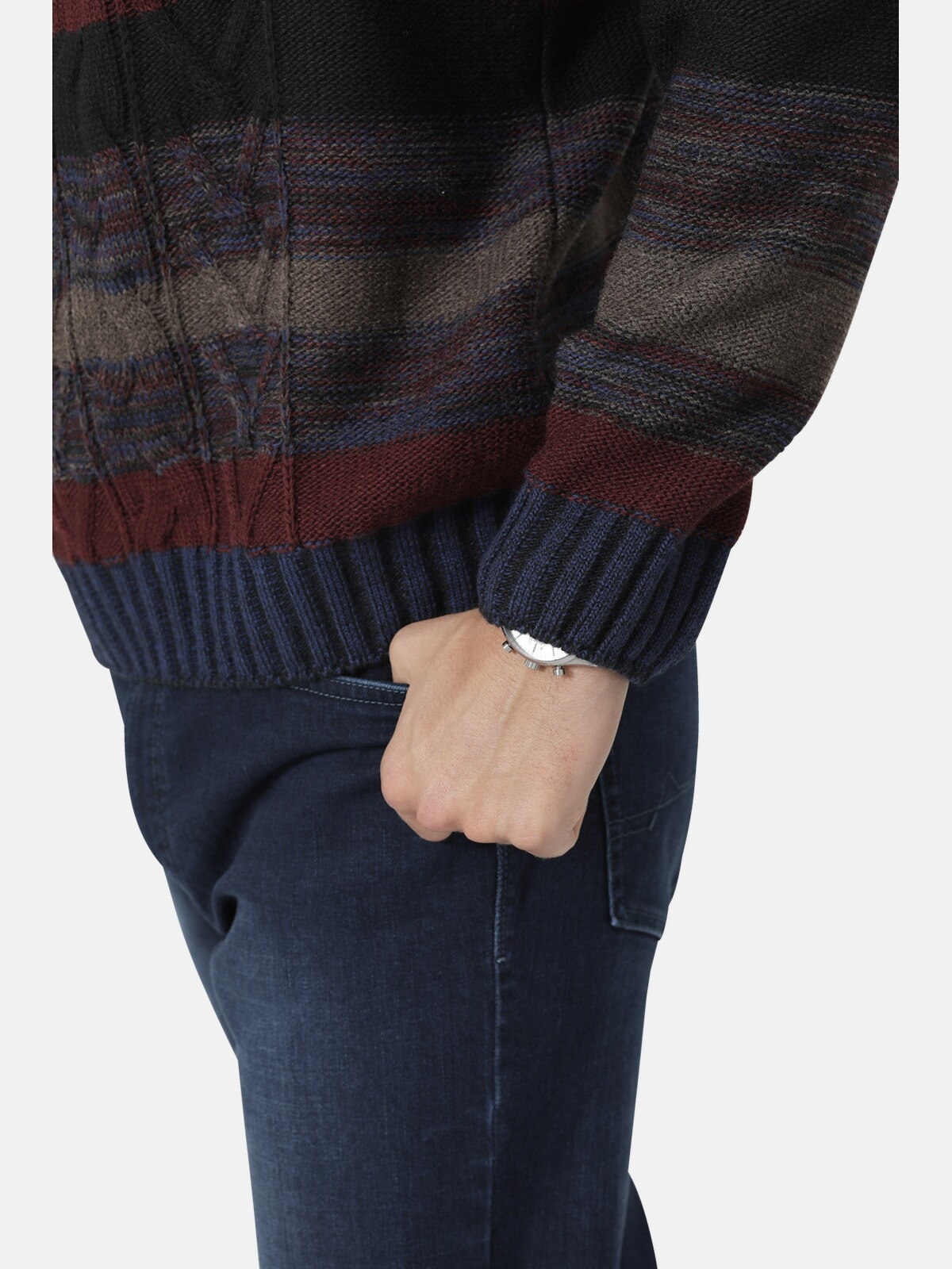 Babista Rundhalspullover »Pullover VELONZA«, (1 tlg.), mit Zopfmuster