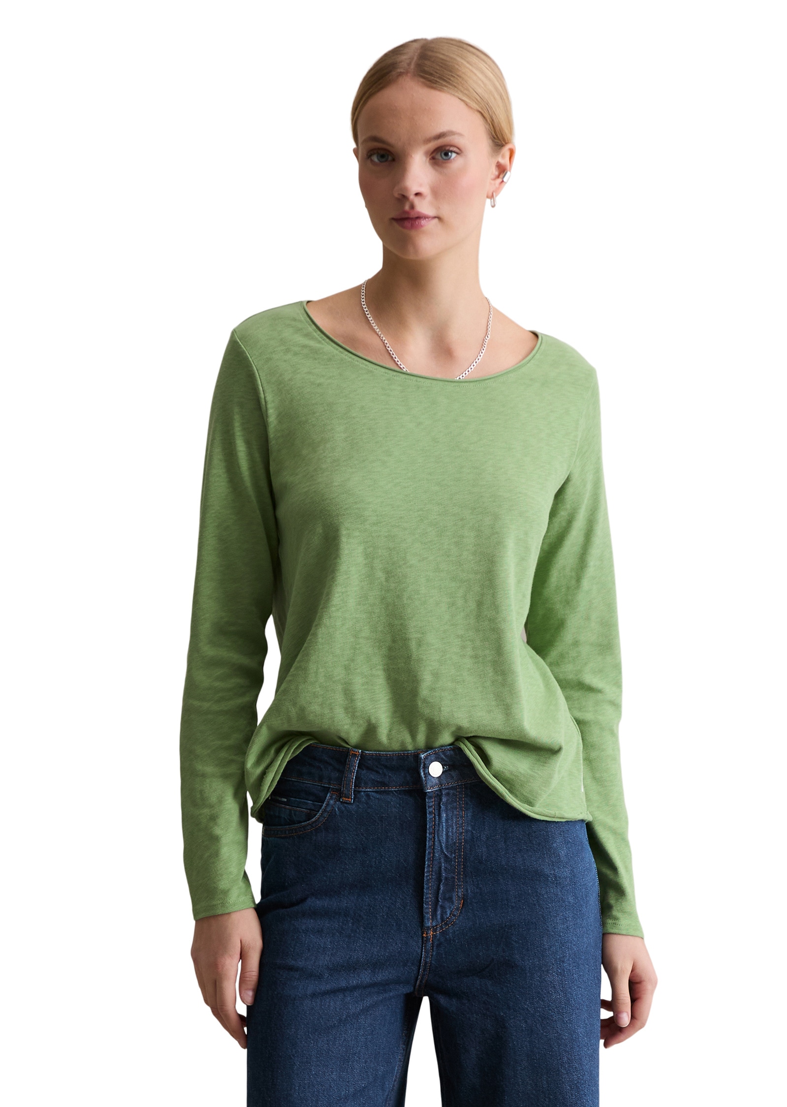 Marc O'Polo DENIM Langarmshirt »aus Organic Cotton«