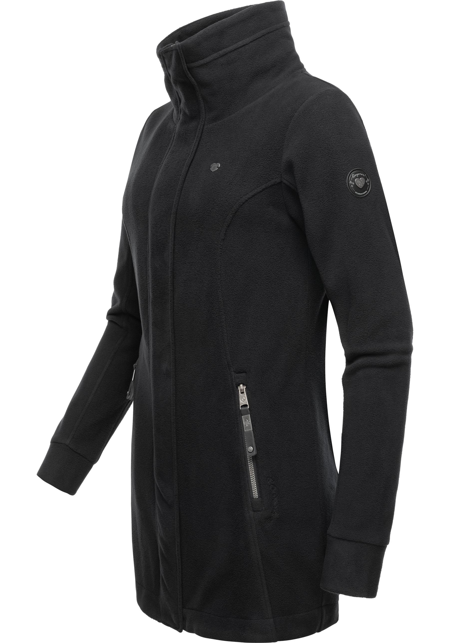 Ragwear Parka "Letrice Fleece", ohne Kapuze, Sportliche Zip-Fleecejacke mit günstig online kaufen