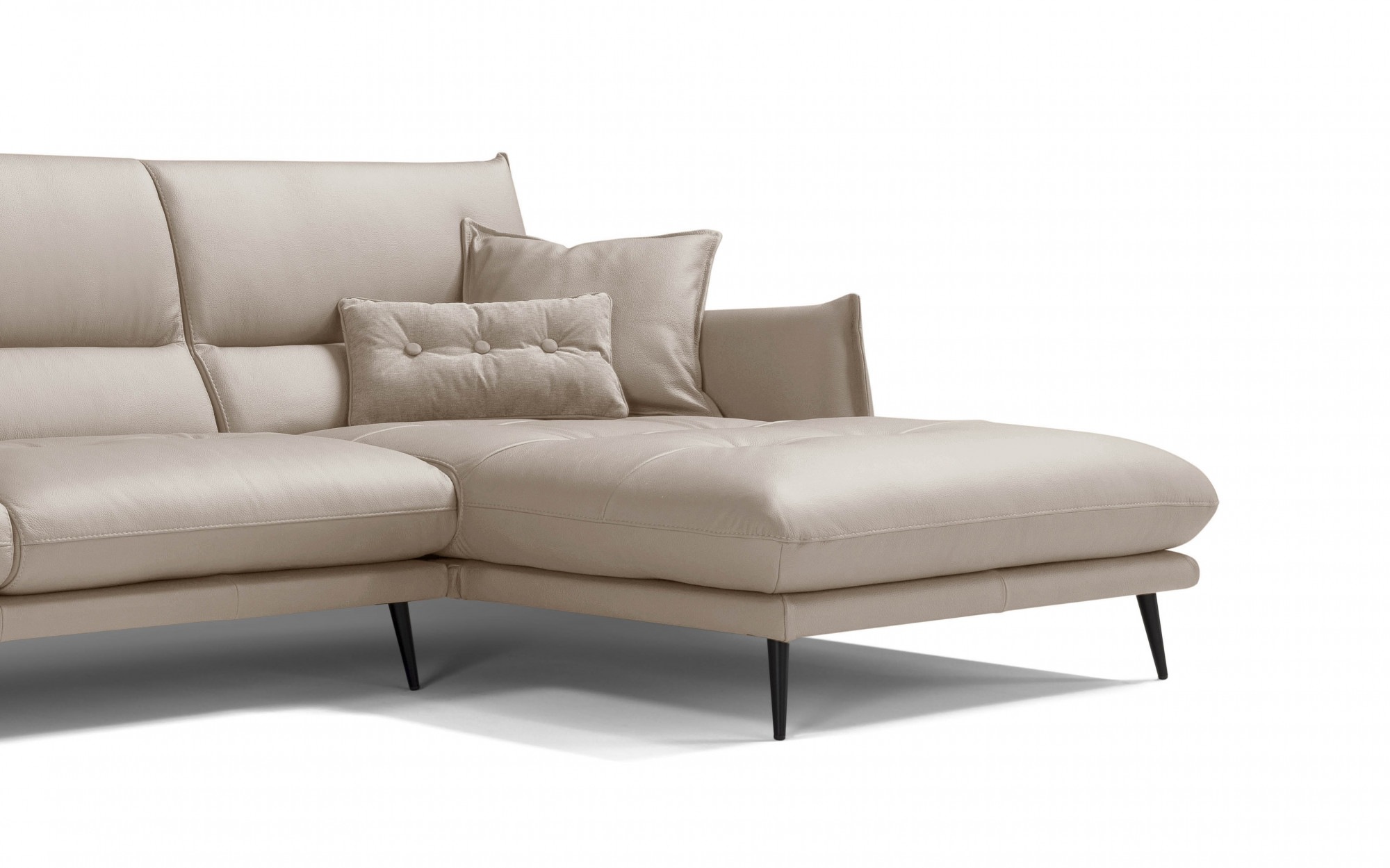 Thumbnail - Egoitaliano Ecksofa "FUNNY, hochwertiges und aktuelles Design, bequeme Rückenlehne", hochwertiger Sitzkomfort, L-Form