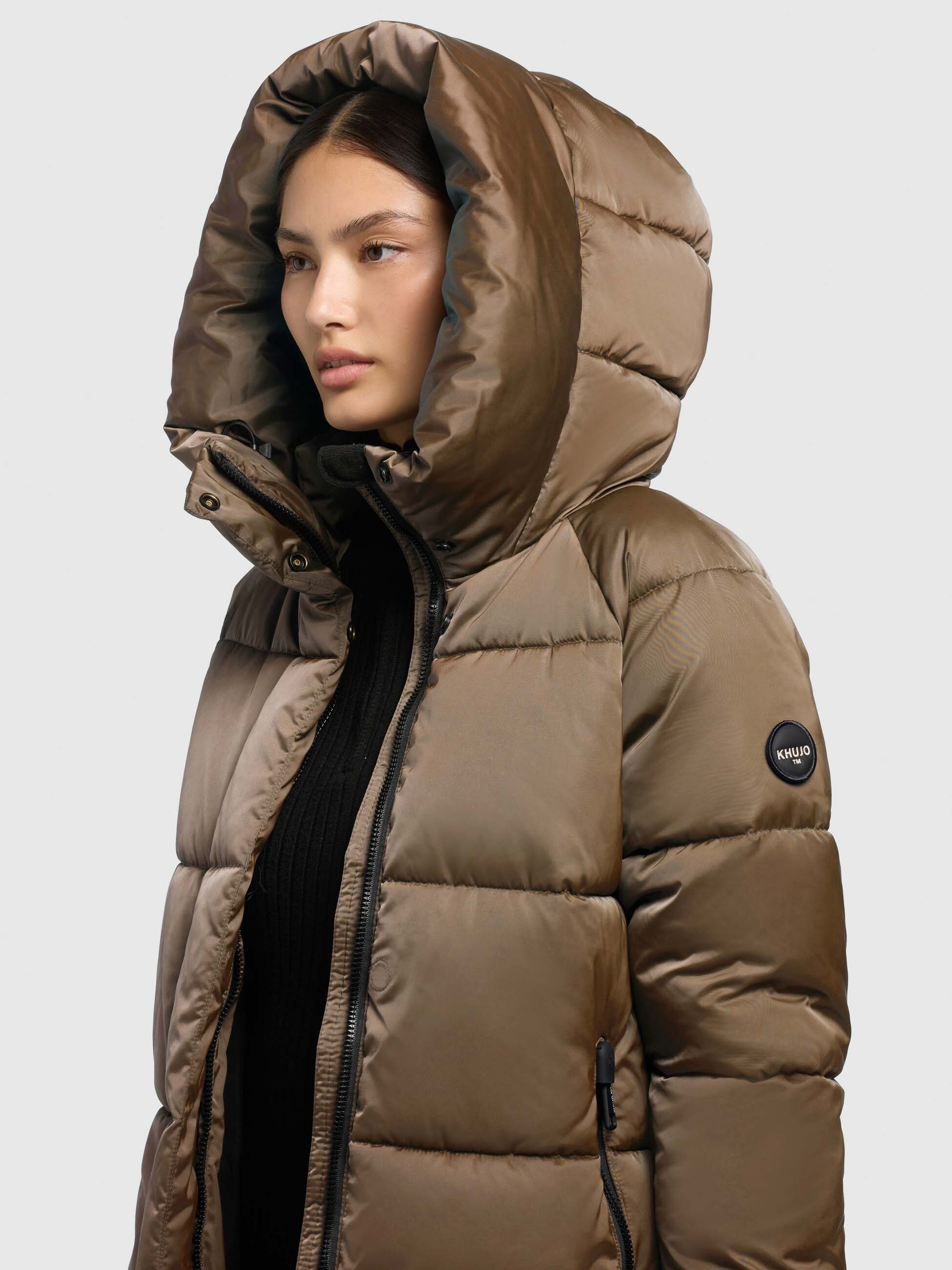 khujo Steppjacke »SUDA« mit Kapuze