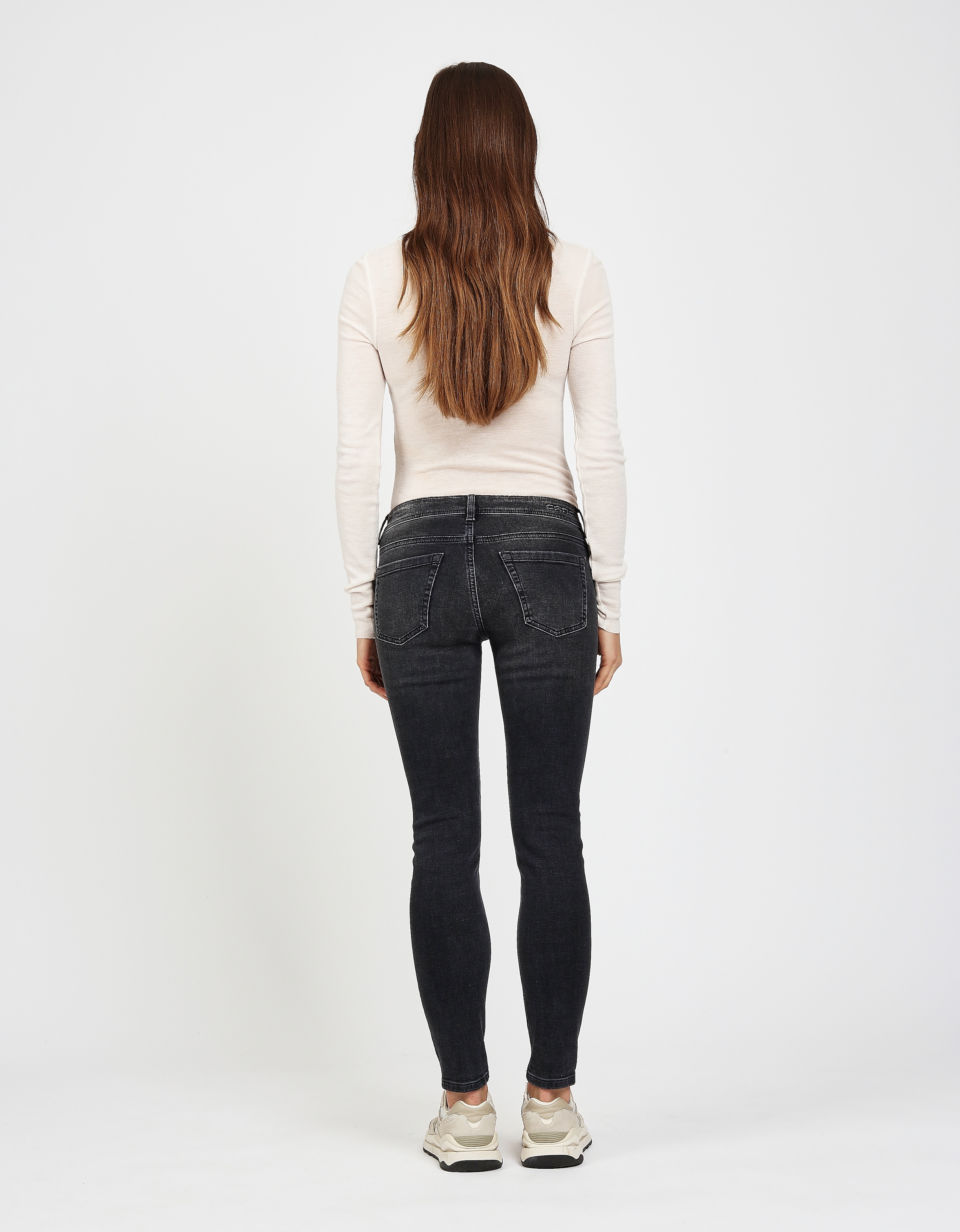 GANG Skinny-fit-Jeans »94FAITH CROPPED«, mit verkürzter Beinlänge