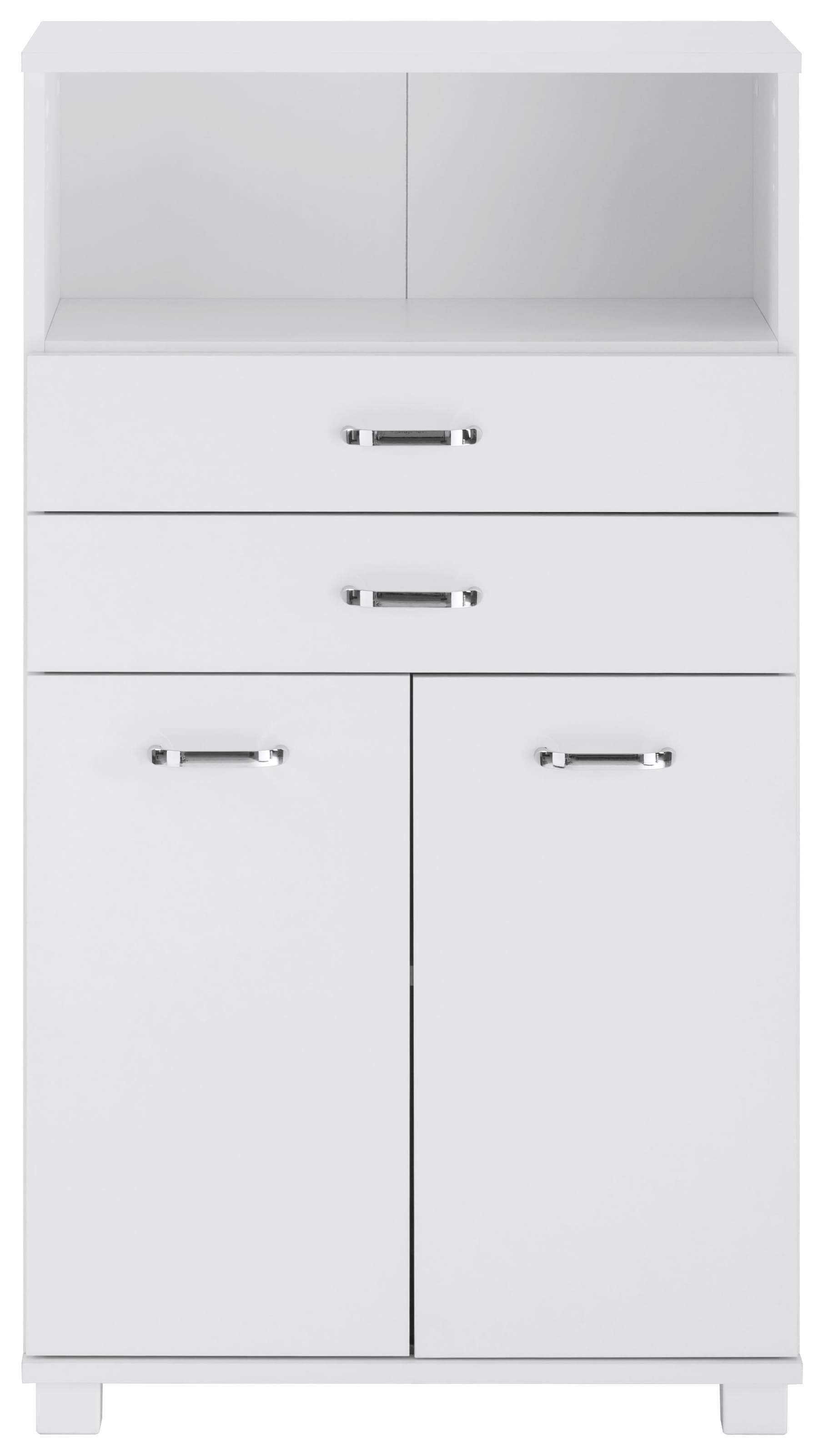 Schildmeyer Midischrank »Colli«, Breite mit Ablageboden | Badezimmerschrank bestellen BAUR 60 cm, Metallgriffen