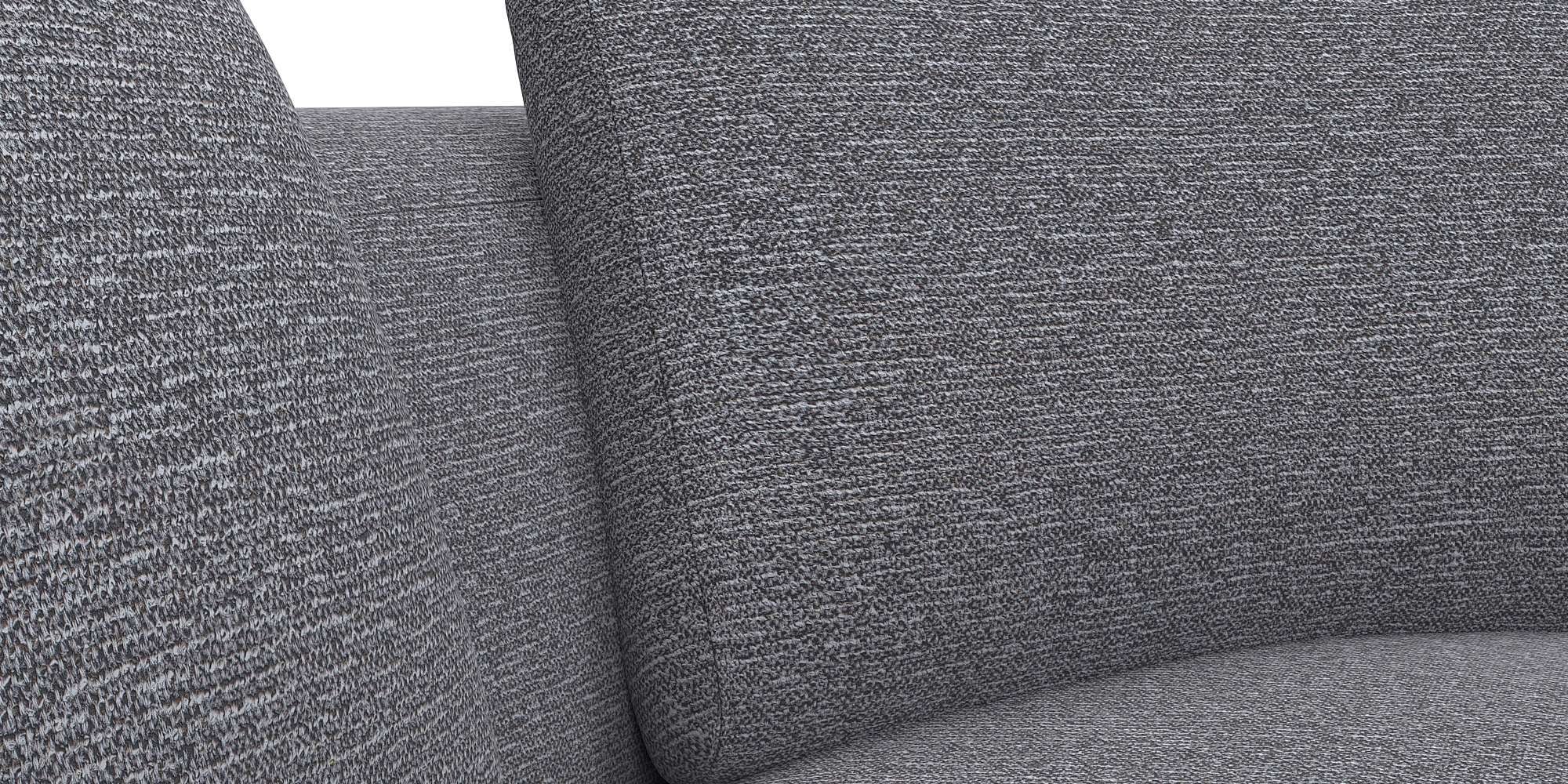 FLEXLUX Ecksofa »Torino, rund, L-Form, Sofa-Ecke mit Ottomane«, Modernes, organisches Sofa-Design, Kaltschaum, Wellenunterfederung