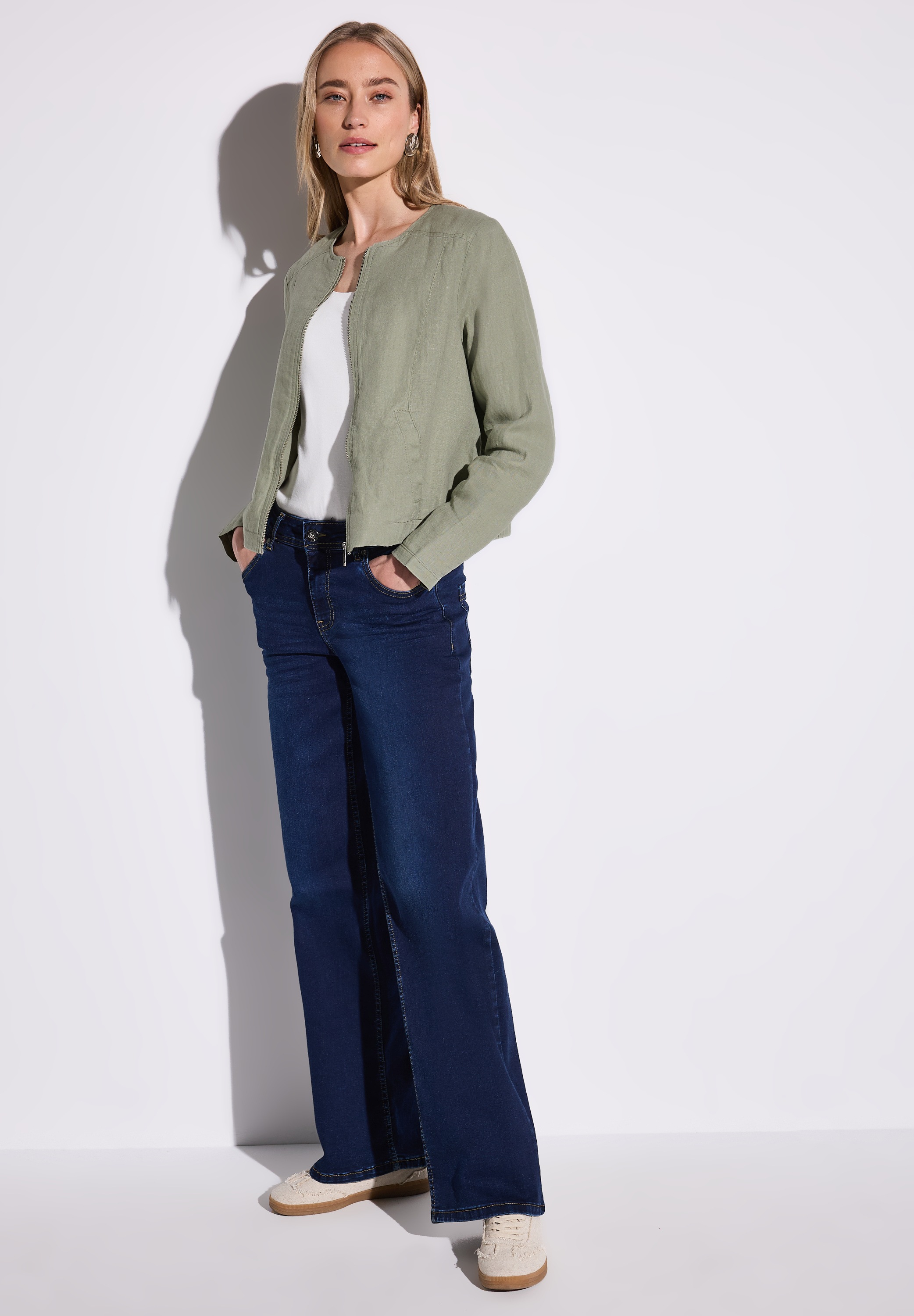 STREET ONE Blouson, ohne Kapuze, mit Rundhalsausschnitt