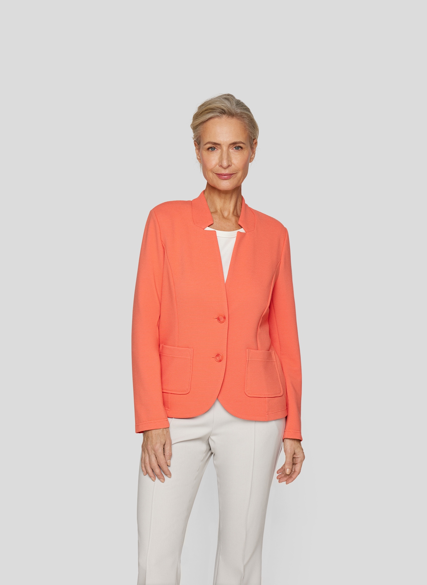 Rabe Jackenblazer "Rabe Eleganter Blazer mit Struktur" günstig online kaufen