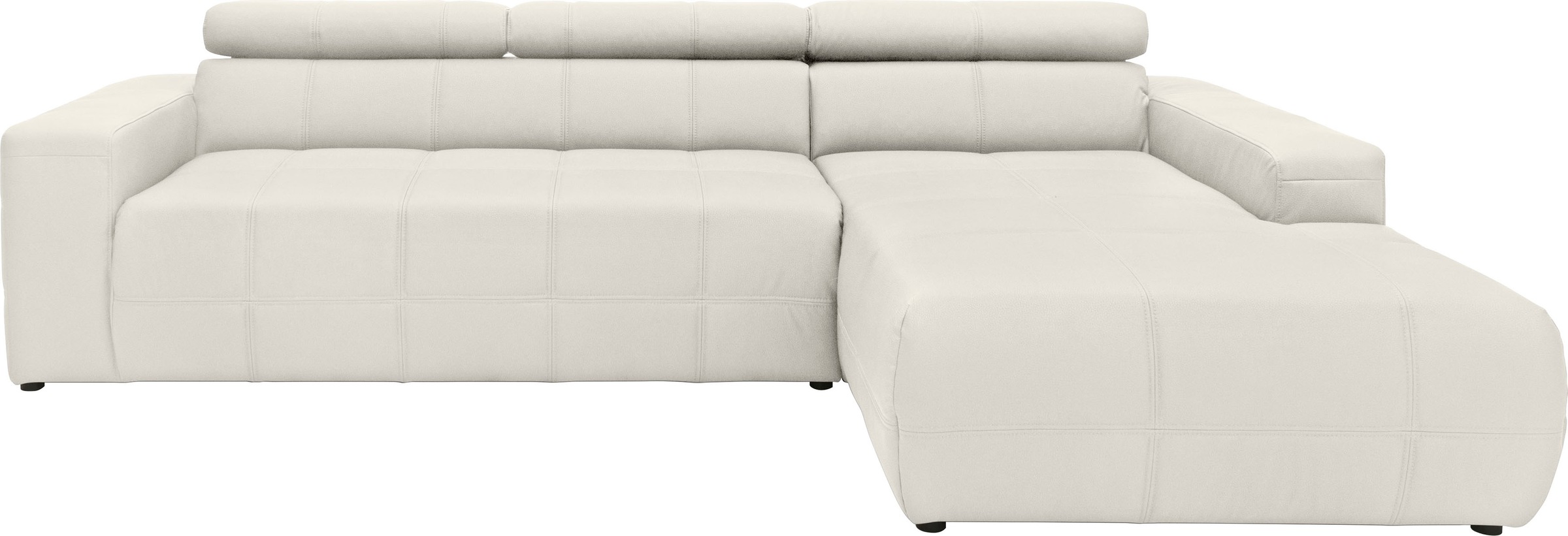 DOMO collection Ecksofa "Brandon B/T/H: 289/177/80 cm, whlw. mit Sitztiefen günstig online kaufen