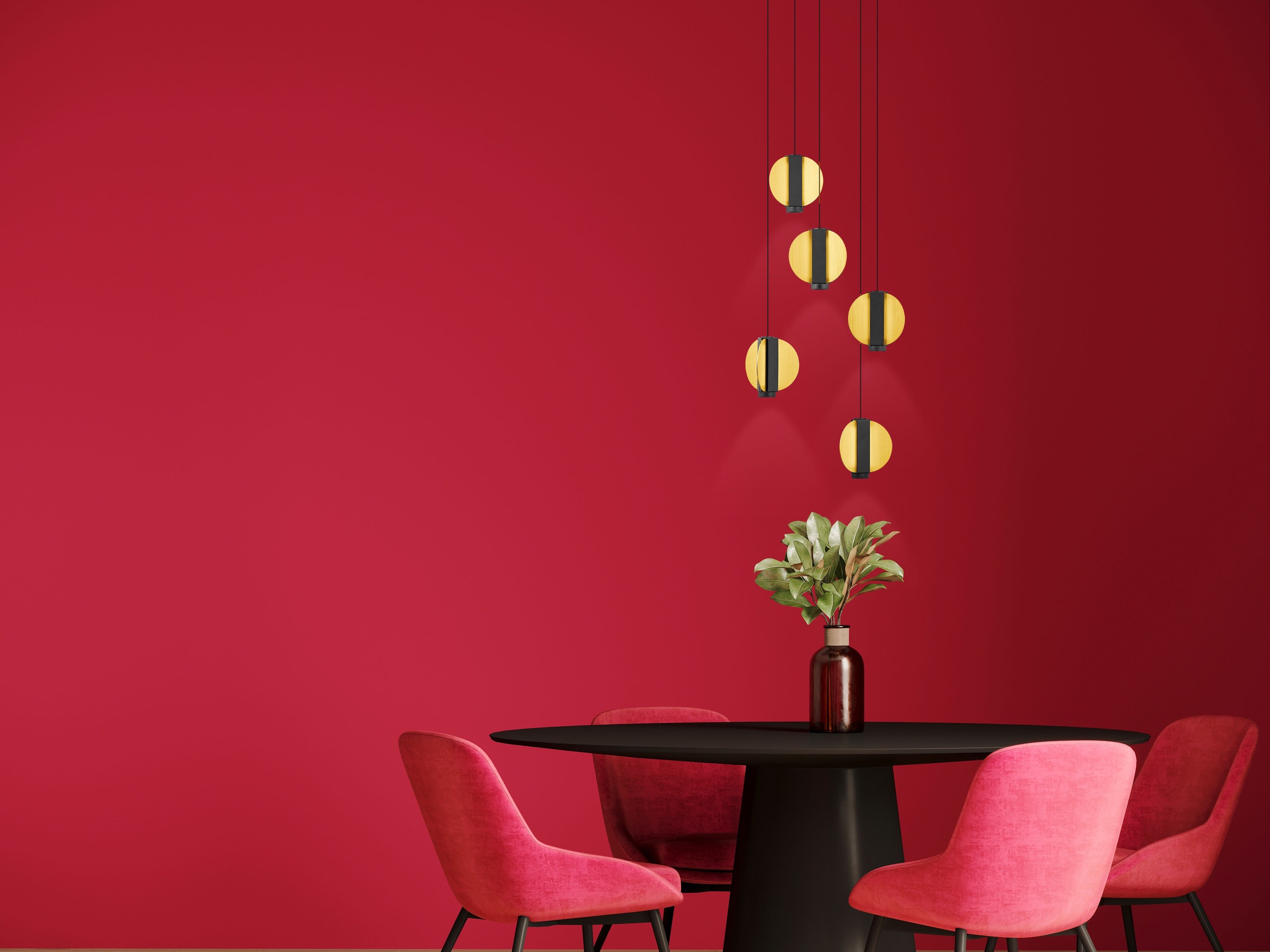 HELL höllisch gutes Licht LED Pendelleuchte »IRIS« LED-Modul 1 Stk. Warmweiß B-Link Fernbedienung,  Stufenlos höhenverstellbar