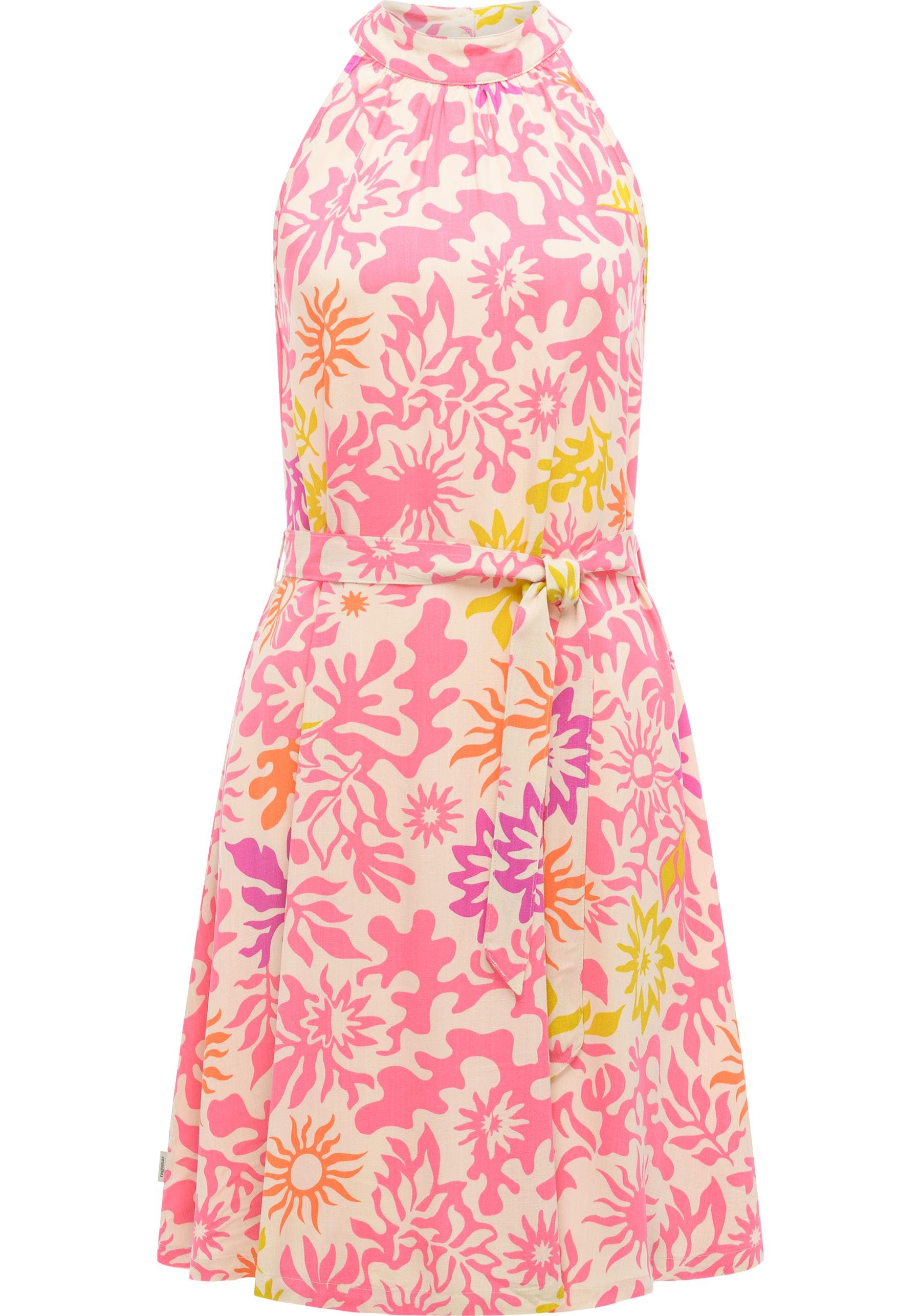 Ragwear A-Linien-Kleid "Angylee Print YOUMODO" Ohne Tasche Leichtes Sommerk günstig online kaufen