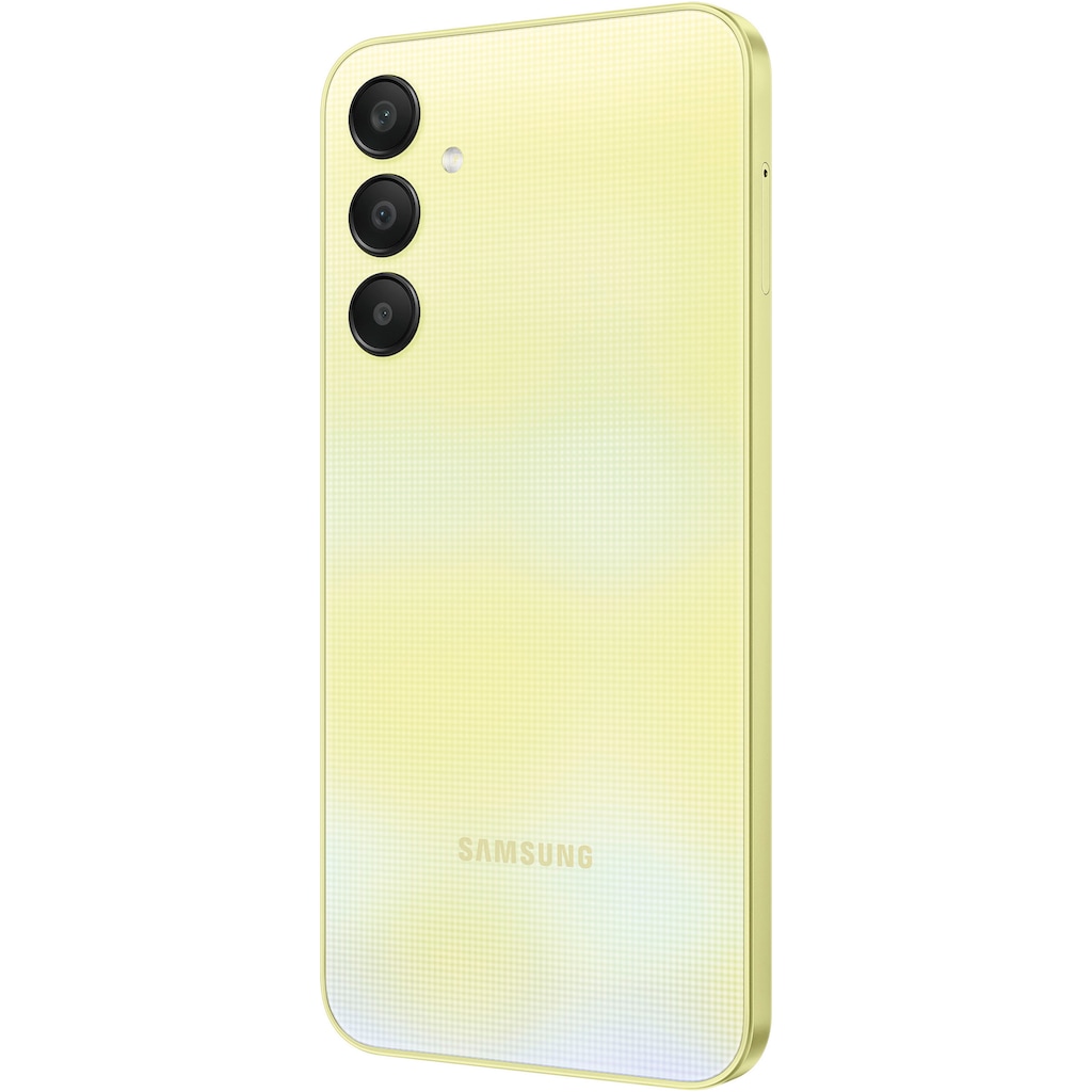 Samsung Smartphone »Galaxy A25 5G«, yellow, 16,42 cm/6,5 Zoll, 128 GB Speicherplatz, 50 MP Kamera