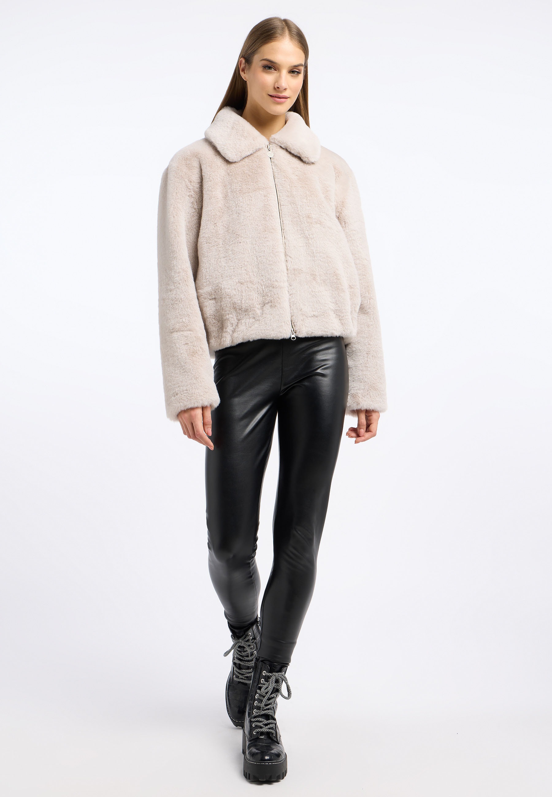 Frieda & Freddies Winterjacke »Frieda & Freddies Faux-Fur-Jacke«