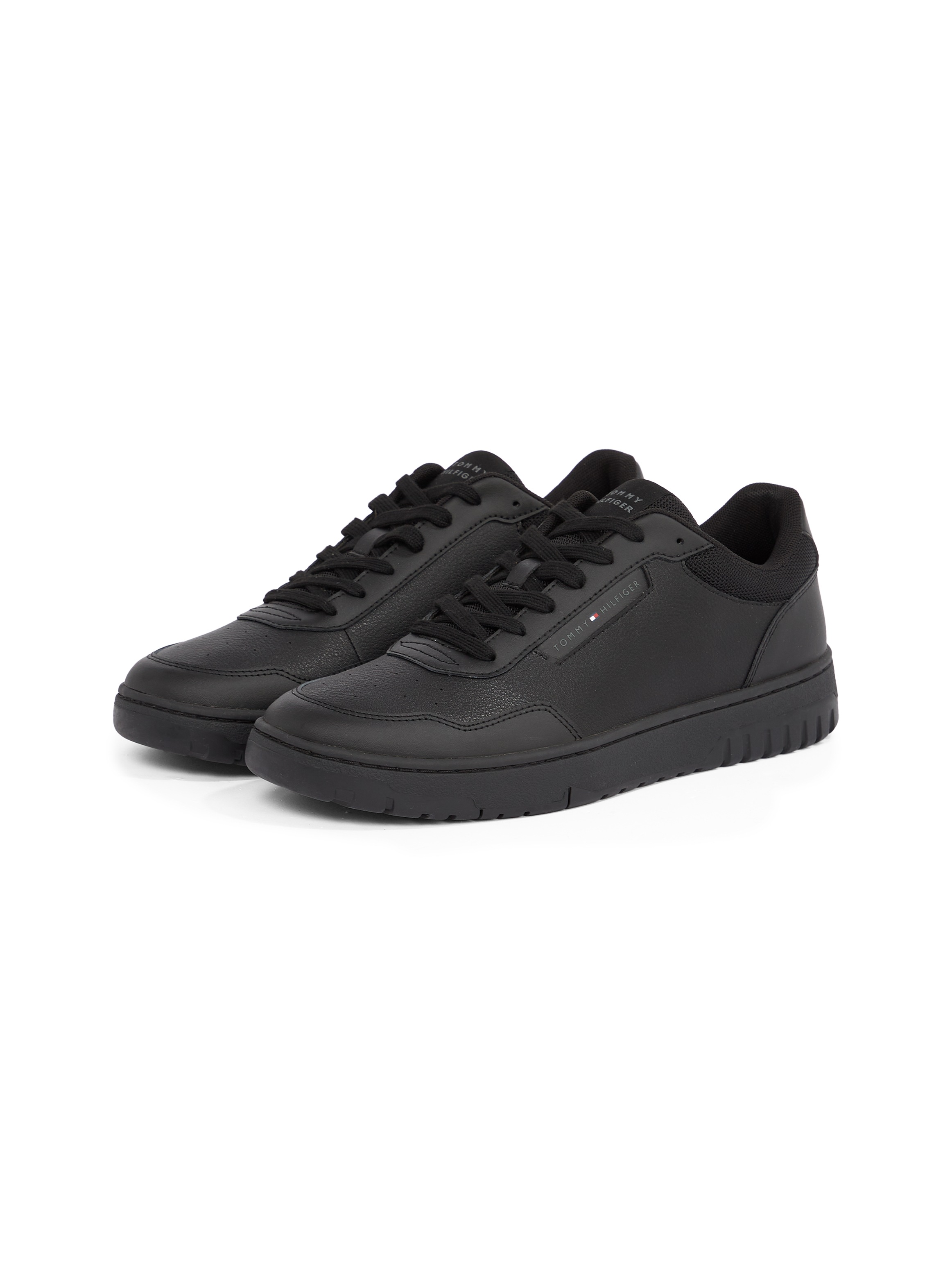 Tommy Hilfiger Sneaker "TH BASKET CORE LITE LTH", Freitzeitschuh, Schnürsch günstig online kaufen