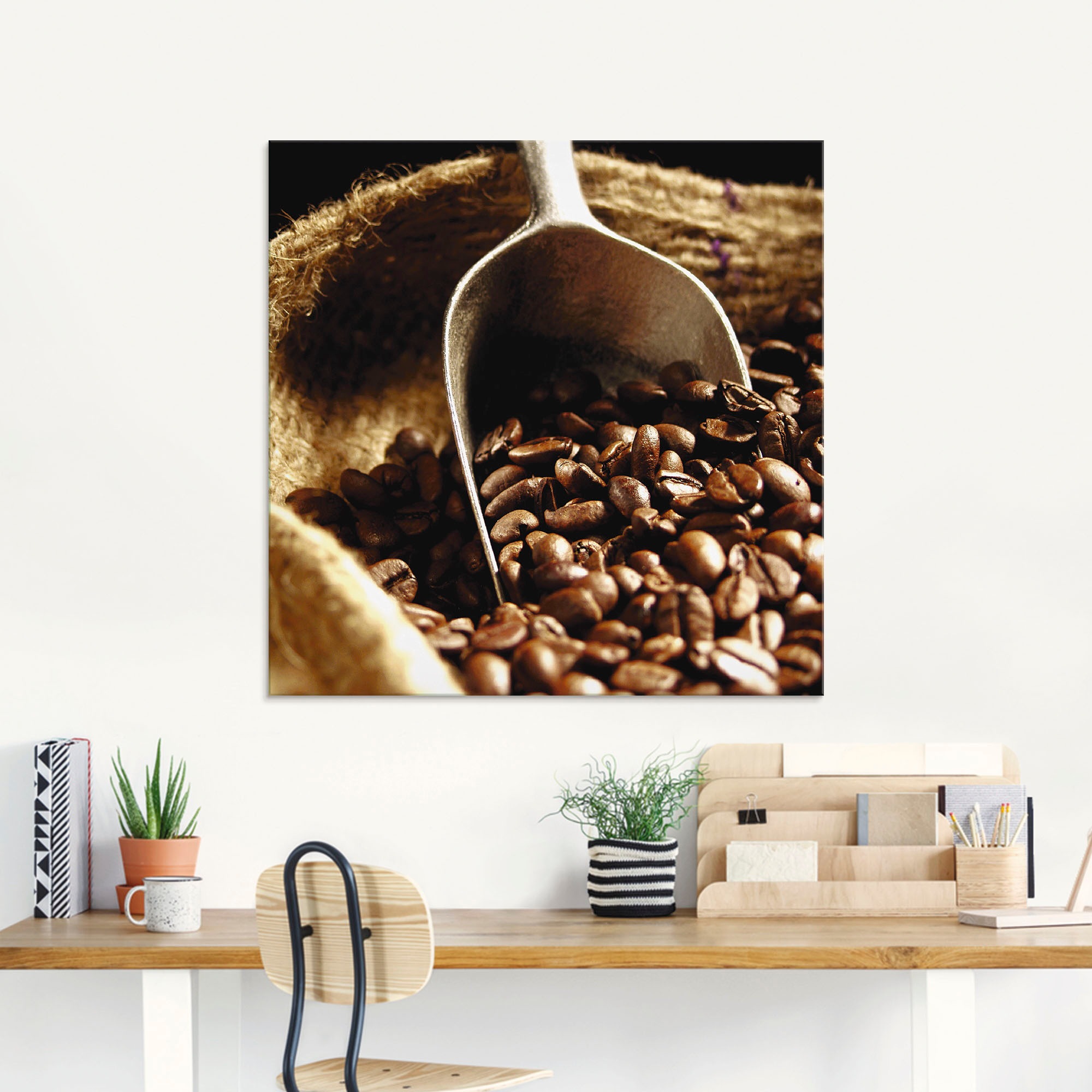 Artland Glasbild "Kaffee", Getränke, (1 St.), in verschiedenen Größen günstig online kaufen