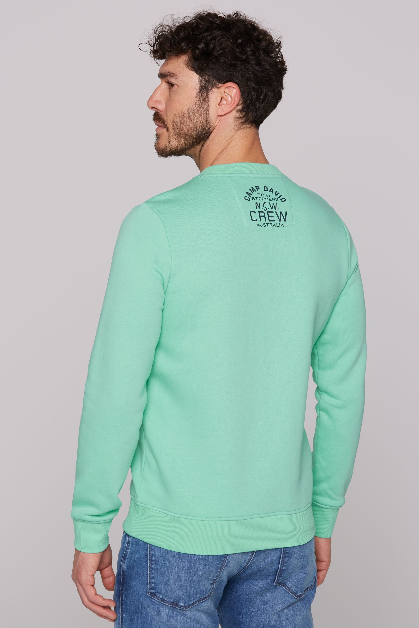 CAMP DAVID Sweater, mit weicher Innenseite