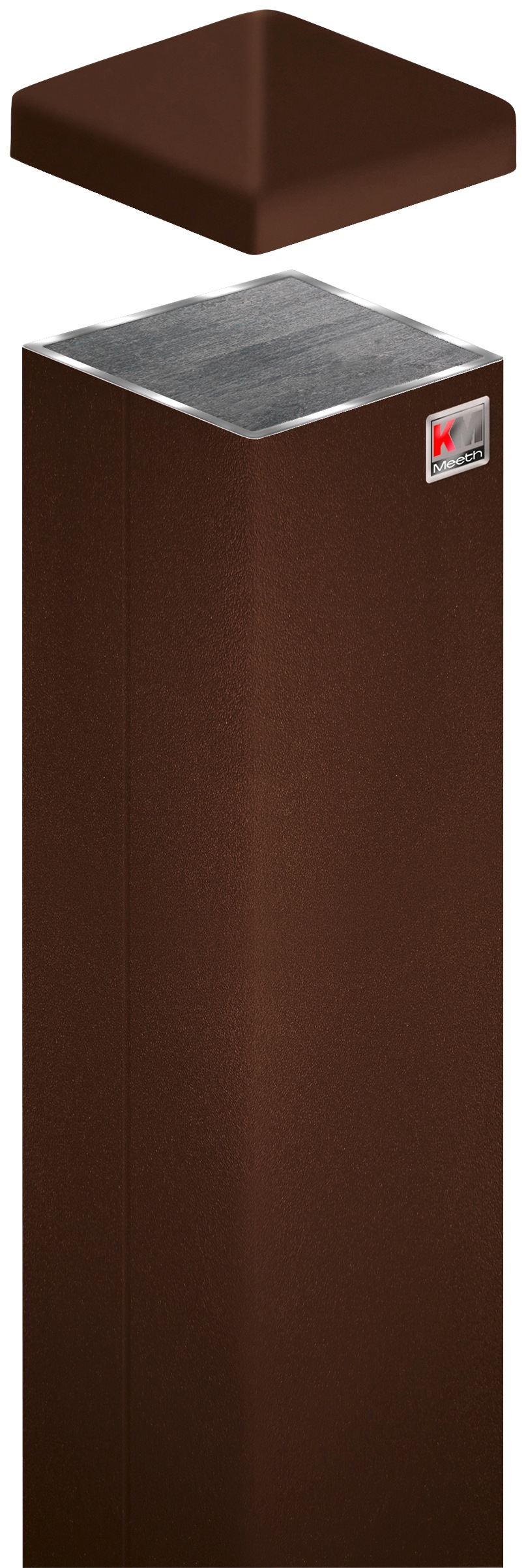 KM Zaun Zaunpfosten BxTxH: 7x7x90 cm