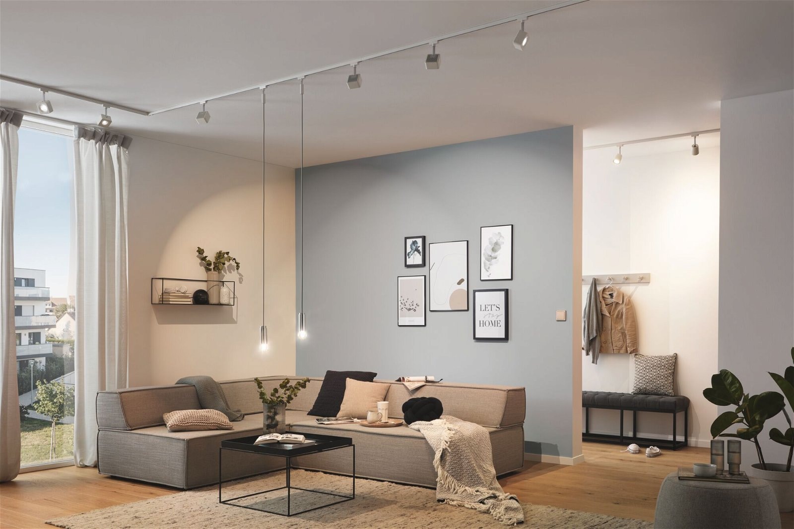 Paulmann Schienensystem-Verbinder »URail Verbinder L-Stück 62x62mm max. 1000W«