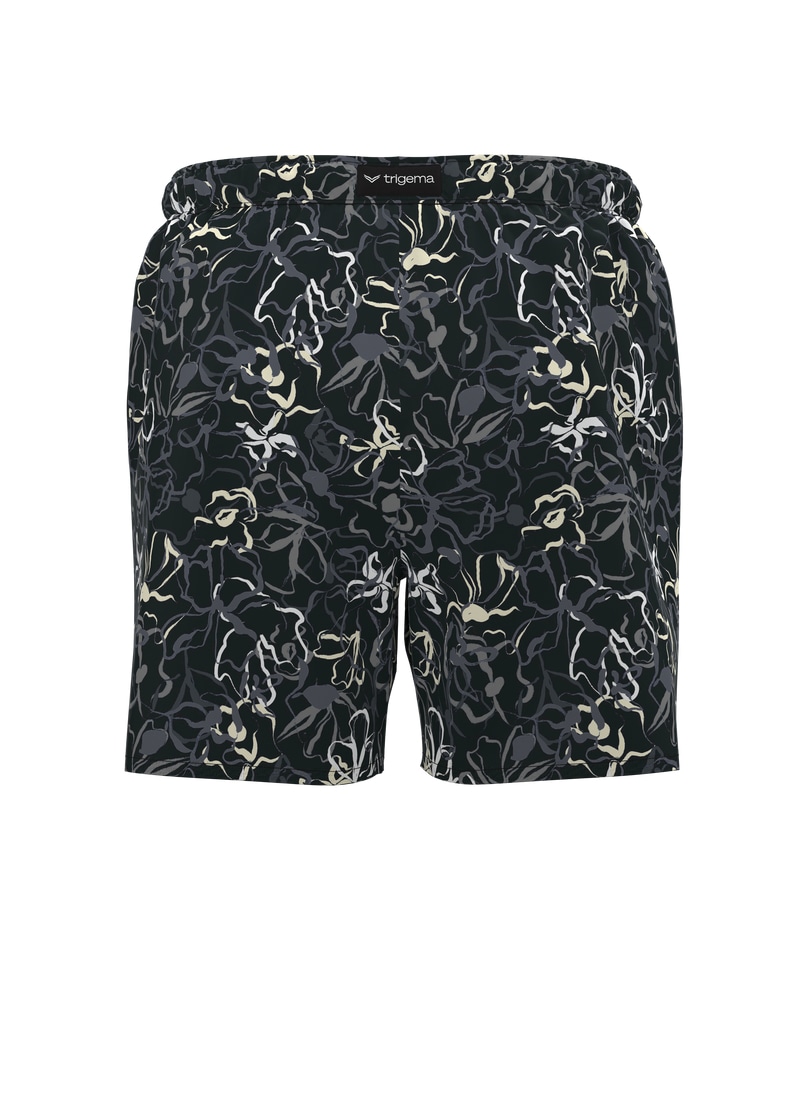 Trigema Shorts »TRIGEMA Bade-/Freizeitshorts mit Druckmotiv«