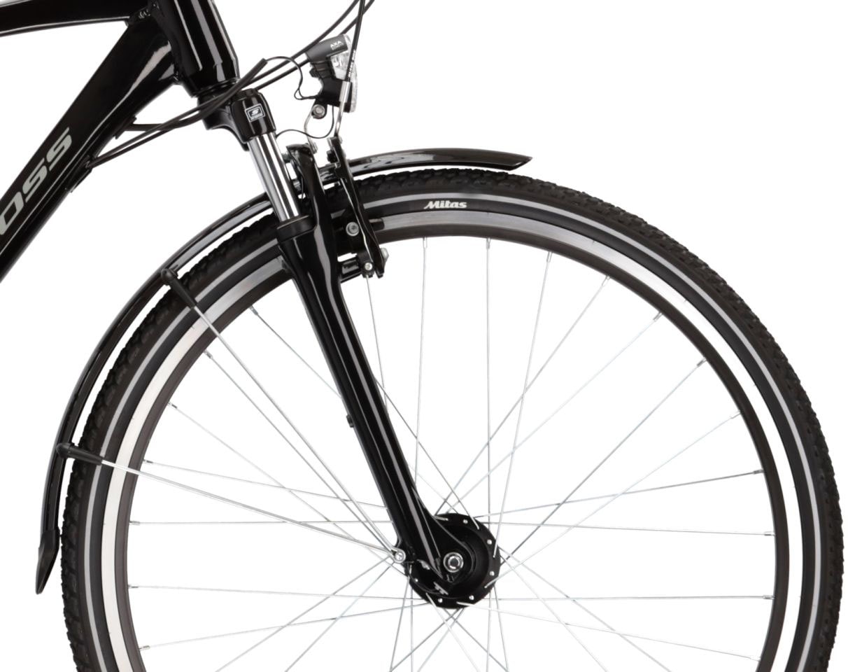Kross Trekkingrad »Trekkingrad Trans 4.0 schwarz 21 Gänge«, 21 Gang, Shimano, ACERA T3000 Schaltwerk, Kettenschaltung