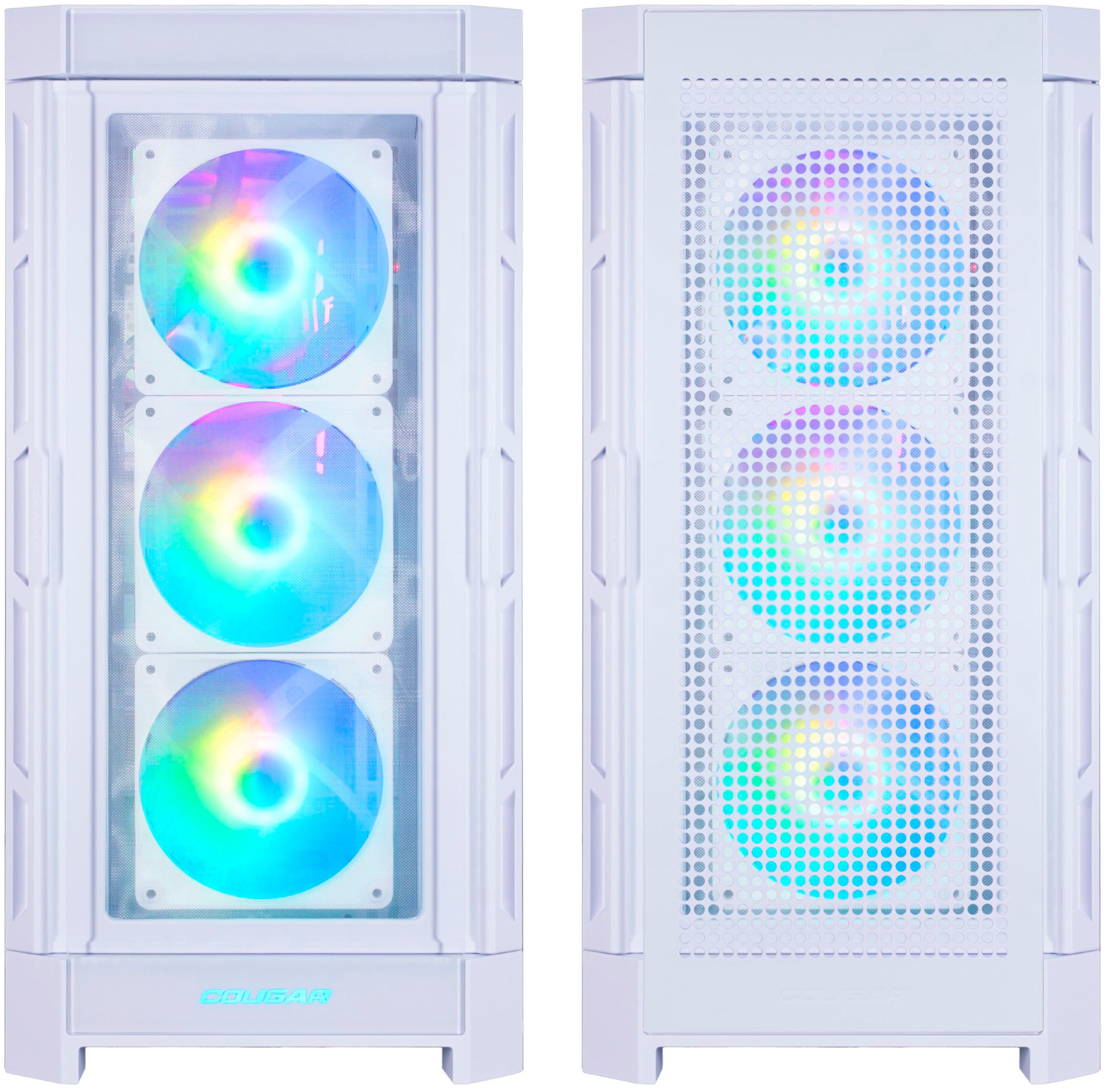 Cougar Gaming-PC-Komplettsystem »MegaDeal DUOFACE PRO WT 2894 Ryzen 7 9700X 32GB 1TB SSD RX 9070 XT« 34 ″ AMD Ryzen 7 Radeon RX 9070 XT 32 GB RAM 1.000 GB SSD Windows 11, DDR5 RAM+ MSI PRO MP341CQW LED-Monitor Curved 86,4 m (34")