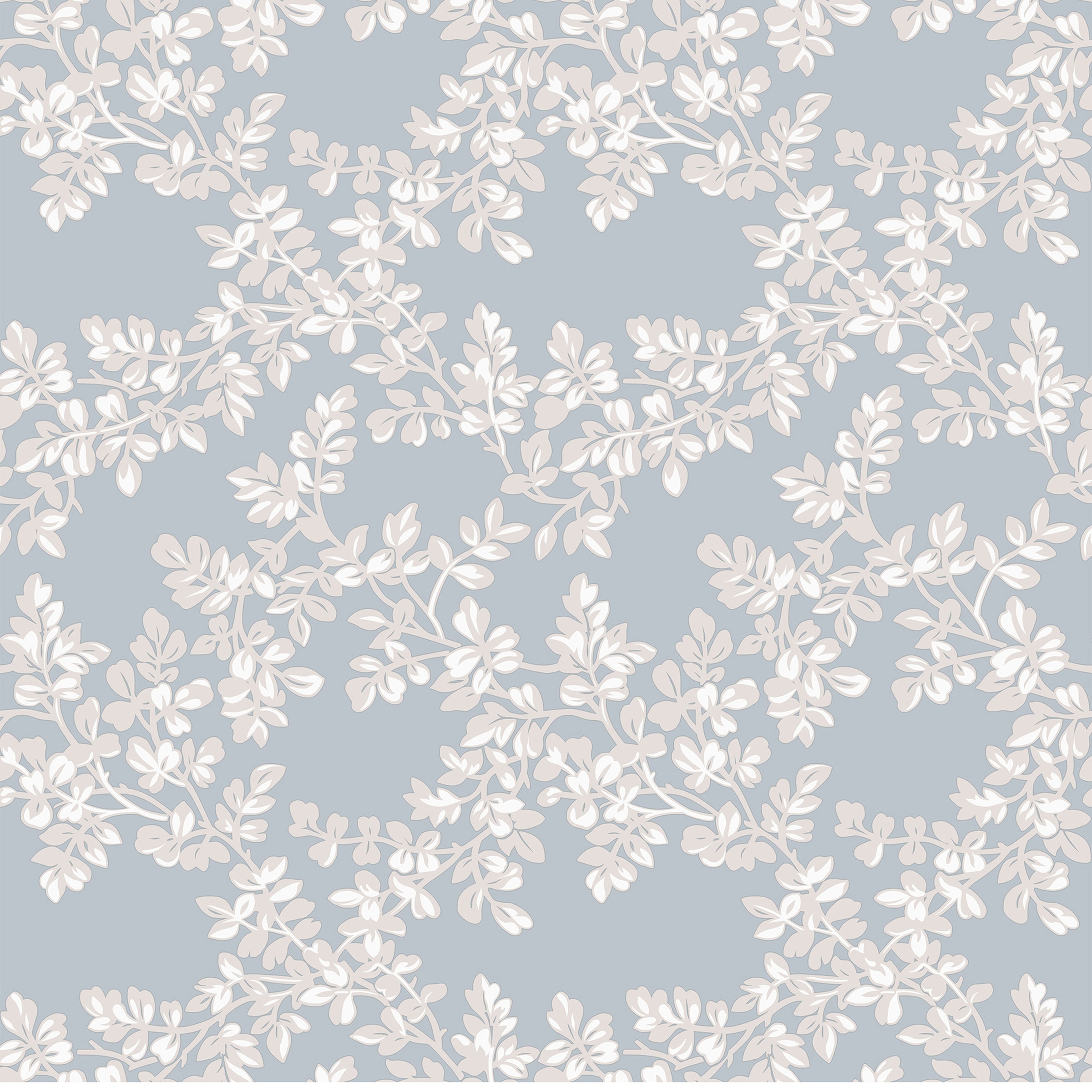 Laura Ashley Vliestapete "Laura Ashley Burnham Pale Seaspray Vliestapete" Geblümt Glatt Laura Ashley Burnham Pale Seaspray Vliestapete