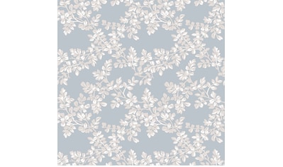 Vliestapete »Laura Ashley Burnham Pale Seaspray Vliestapete«, geblümt