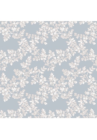 Vliestapete »Laura Ashley Burnham Pale Seaspray Vliestapete«, geblümt