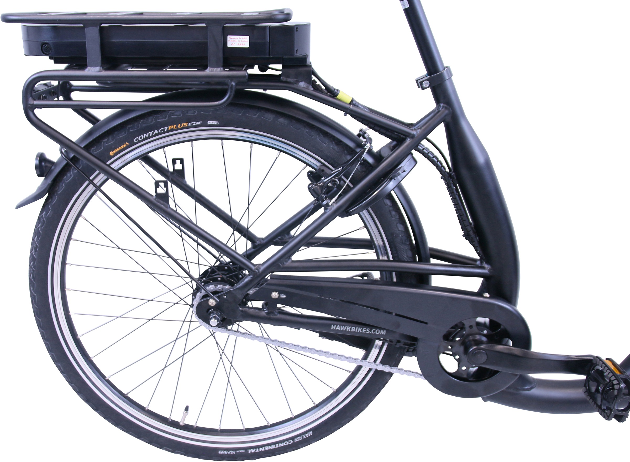 HAWK Bikes E-Bike »HAWK eCity Comfort«, 7 Gang, Shimano, Nexus 7-Gang, Frontmotor 250 W