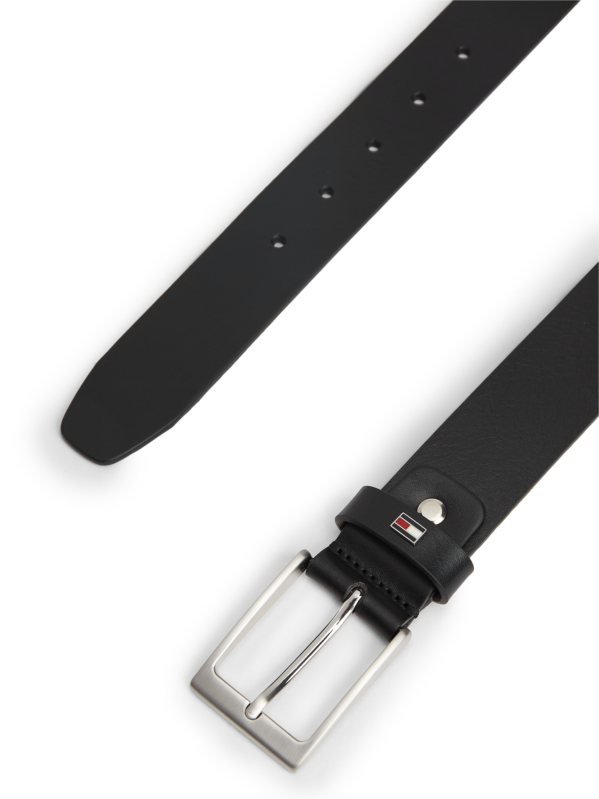 Tommy Hilfiger Ledergürtel »LAYTON 3.5 ADJ« mit Label-Pin