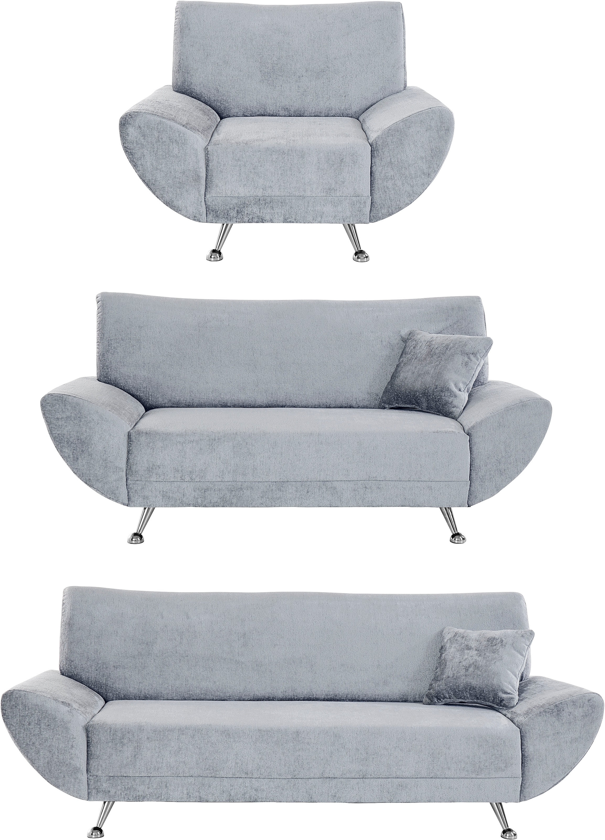INOSIGN Polstergarnitur "Saltare elegant und komfortabel, OTTOs Choice, 3-2 günstig online kaufen